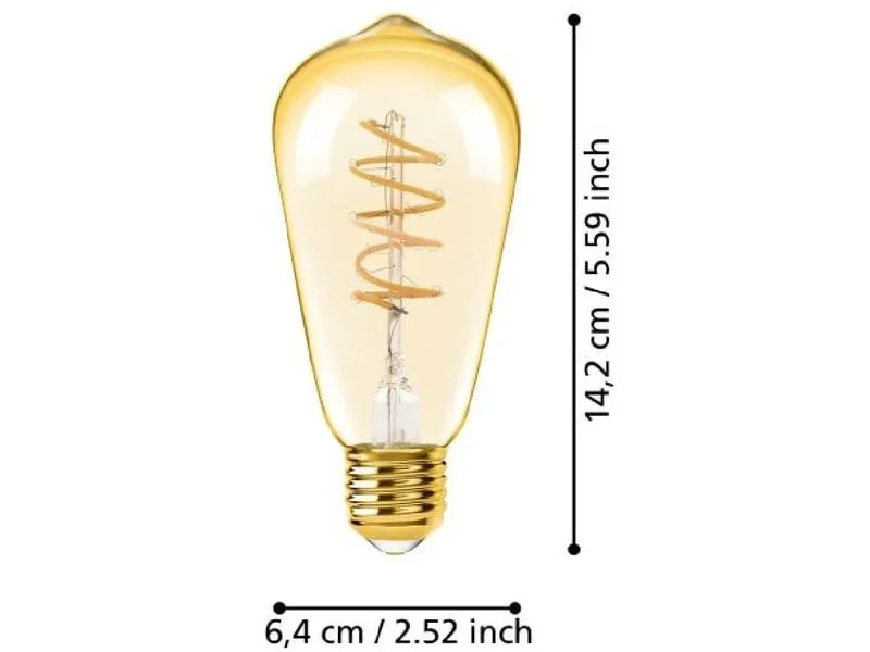EGLO Leuchten Lampe 4 W E27 Warmweiss EGLO Leuchten Lampe 4 W E27 Warmweiss