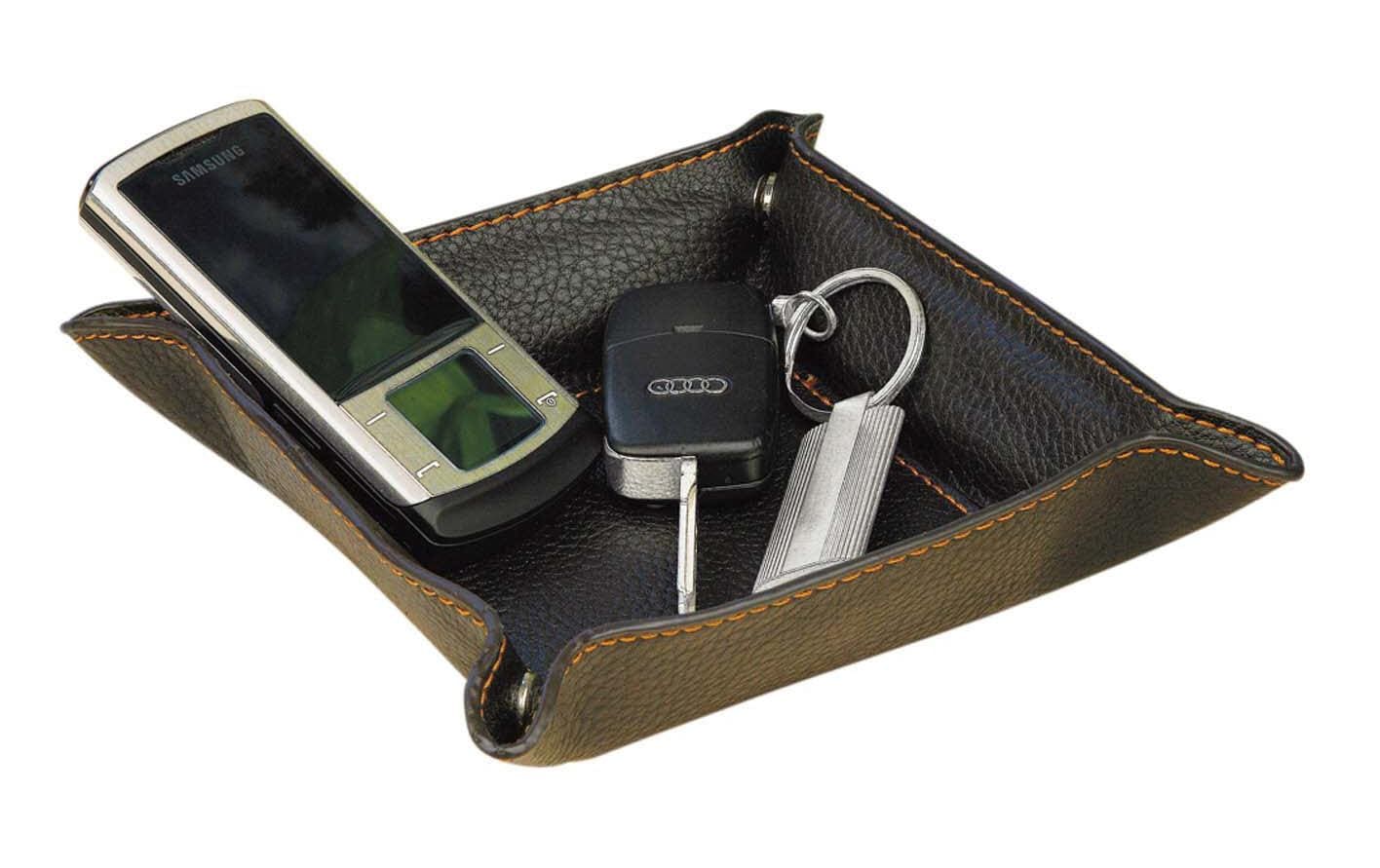 WEDO Hosentaschendepot Kunstleder, Braun