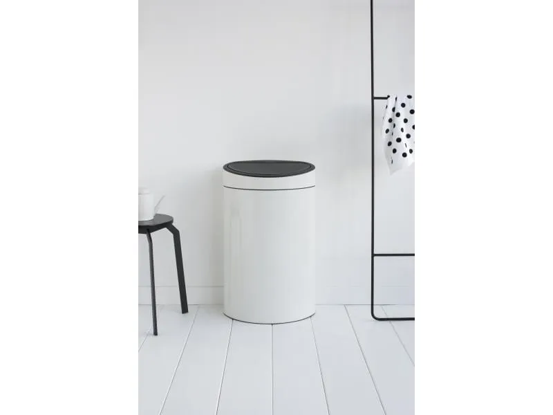 Brabantia Abfalleimer Touch Bin 40 l, White Brabantia Abfalleimer Touch Bin 40 l, White