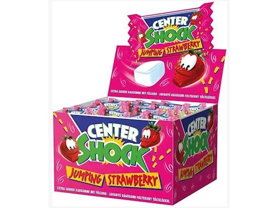 Center Shock Jumping extra sauer, Erdbeergeschmack Center Shock Jumping extra sauer, Erdbeergeschmack