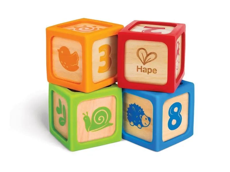 Hape Smartes Bausteine-Starter-Set 4 Stück