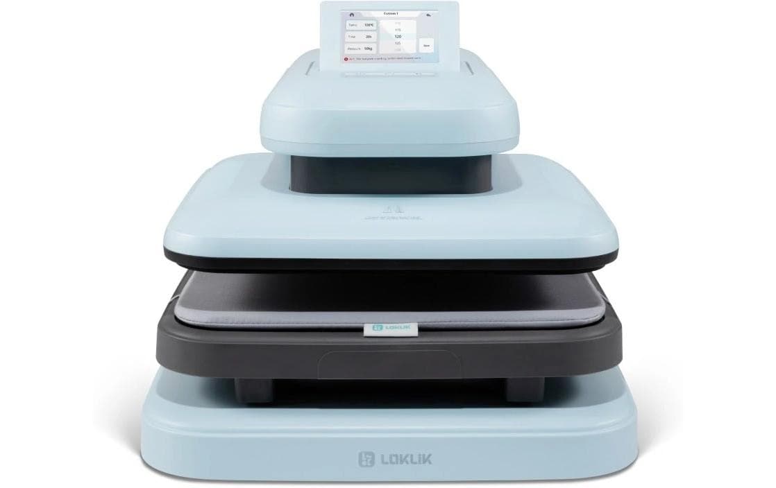 LOKLIK Transferpresse Auto 2 Pastellblau