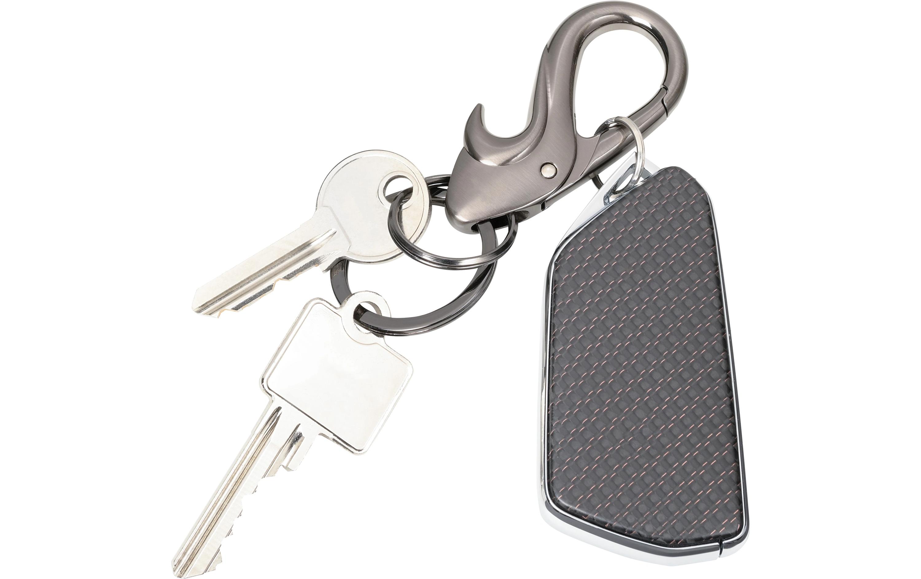 Troika Schlüsselanhänger Drop mit zwei Spaltringen