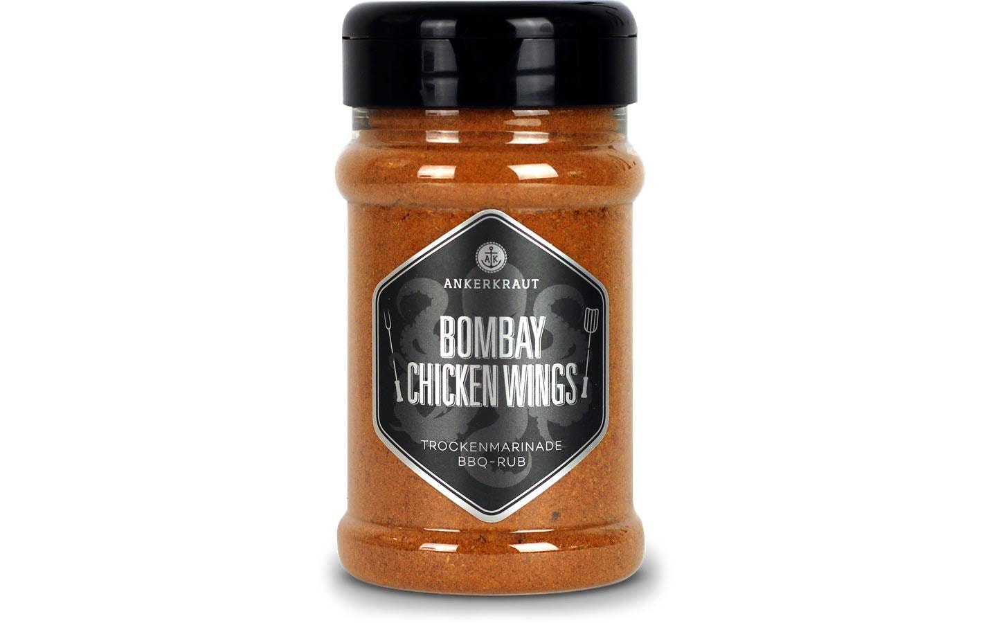 Ankerkraut Gewürz Bombay Chicken Wings 230 g Ankerkraut Gewürz Bombay Chicken Wings 230 g