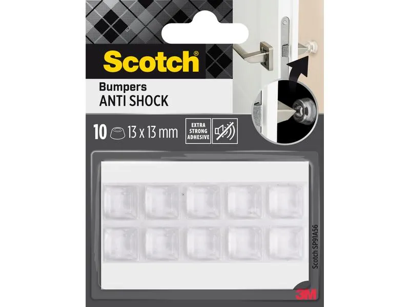3M Schutzpuffer Anti Shock, 13 x 13 mm, Transparent, 10er Pack 3M Schutzpuffer Anti Shock, 13 x 13 mm, Transparent, 10er Pack