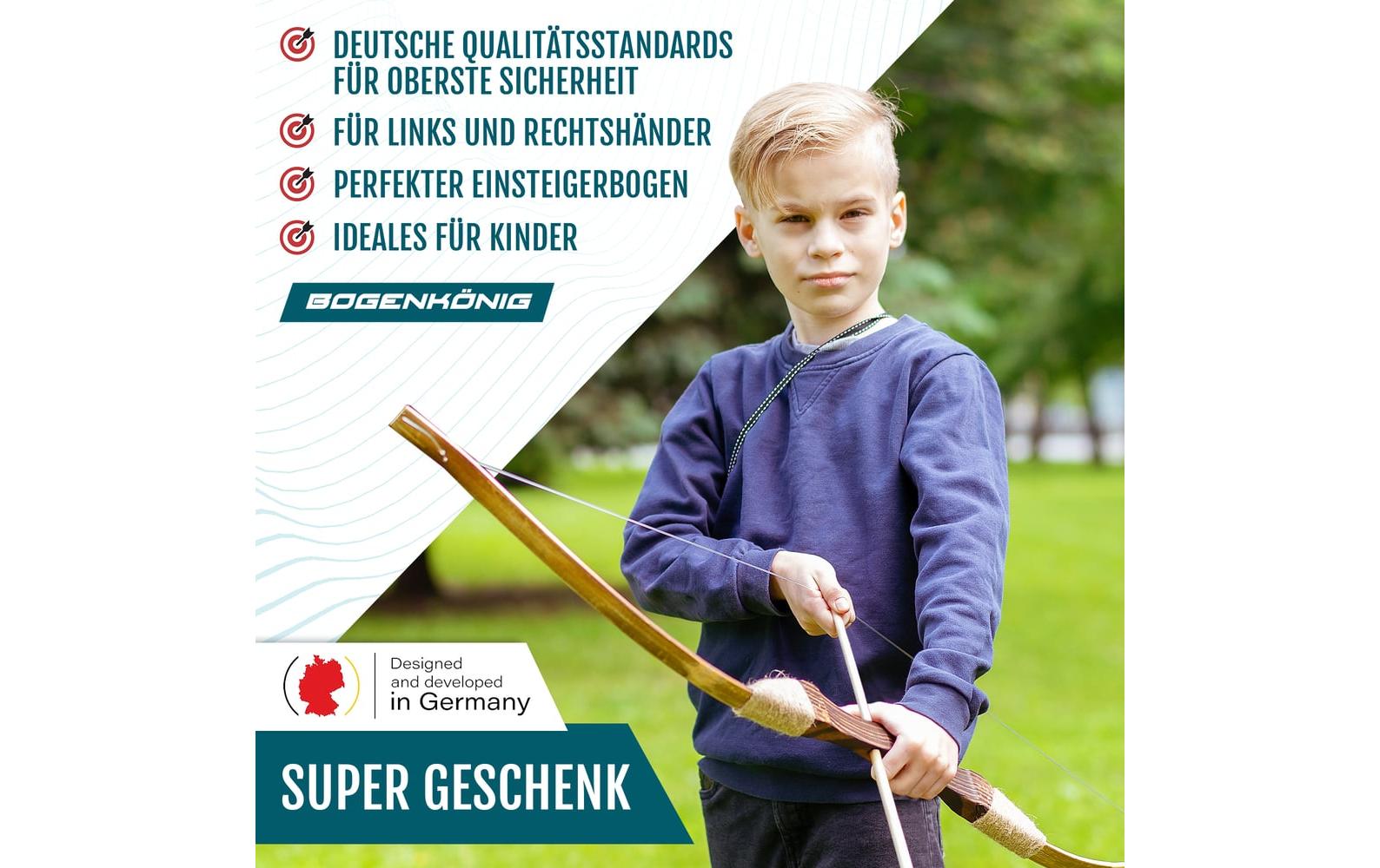 Bogenkönig Bogenschiess-Set 10-teilig