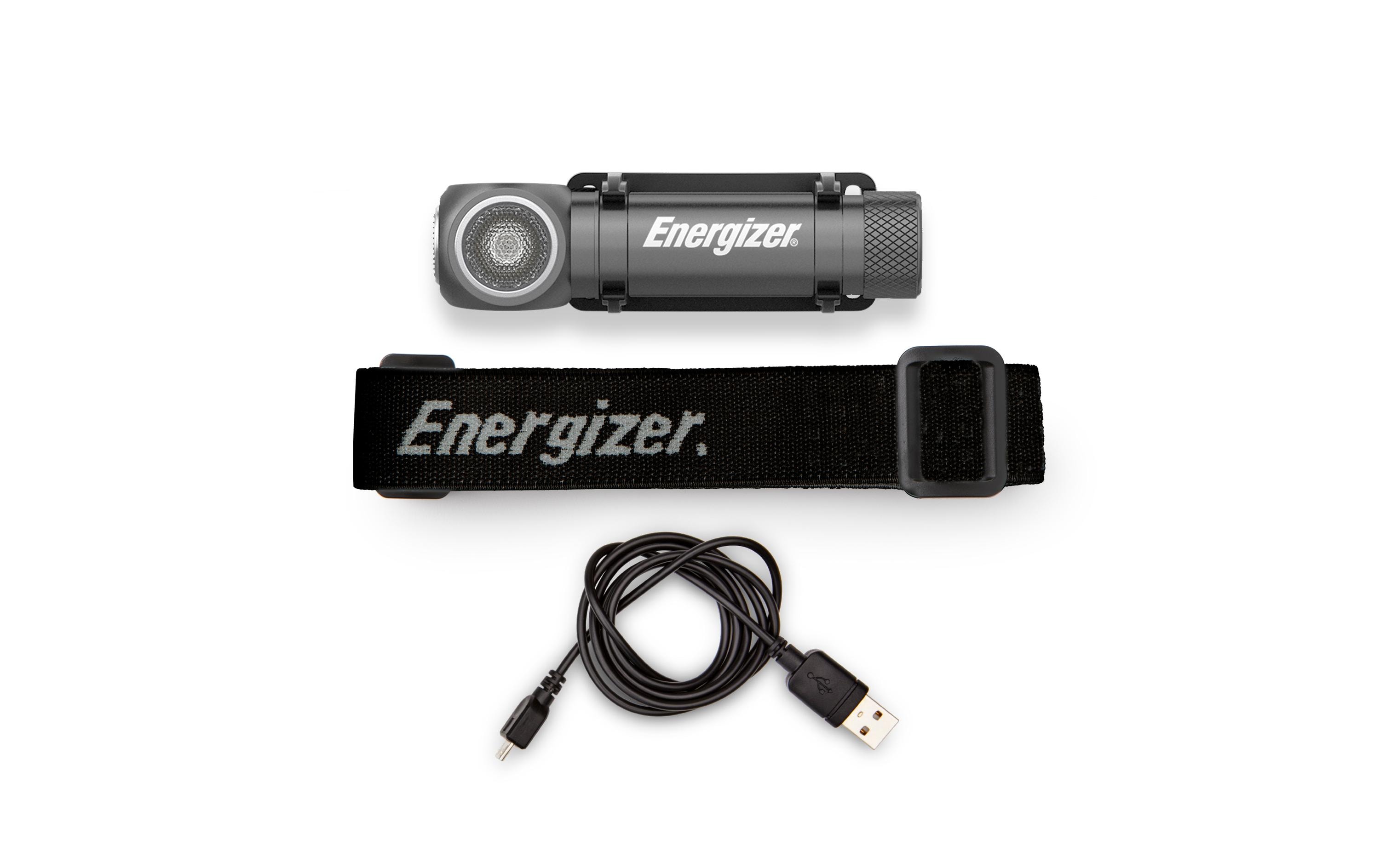 Energizer Stirnlampe Hybrid High Performance 1000 Grau