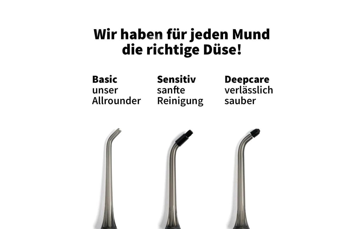 Zahnheld Ersatzdüse Deep Care Weiss 3 Stück