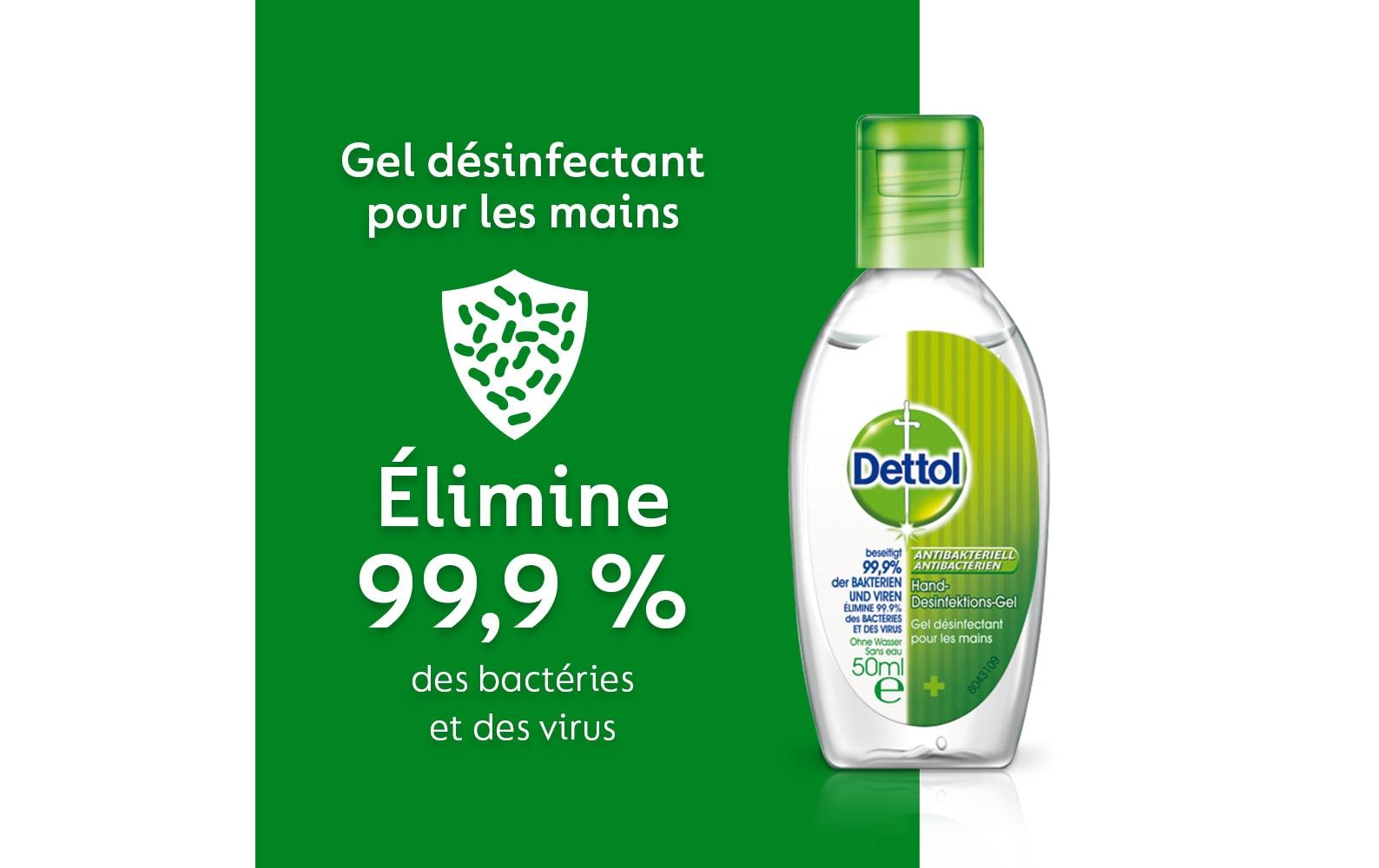 Dettol Desinfektionsgel Hand 50 ml