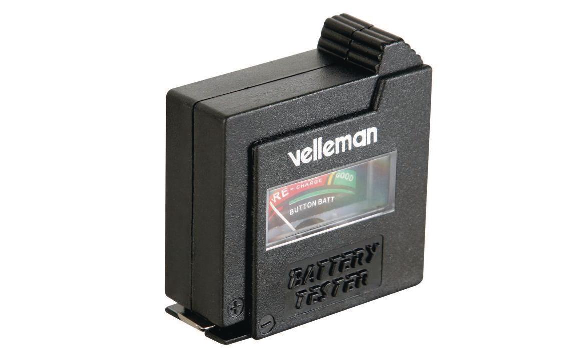 Velleman Batterietester im Taschenformat