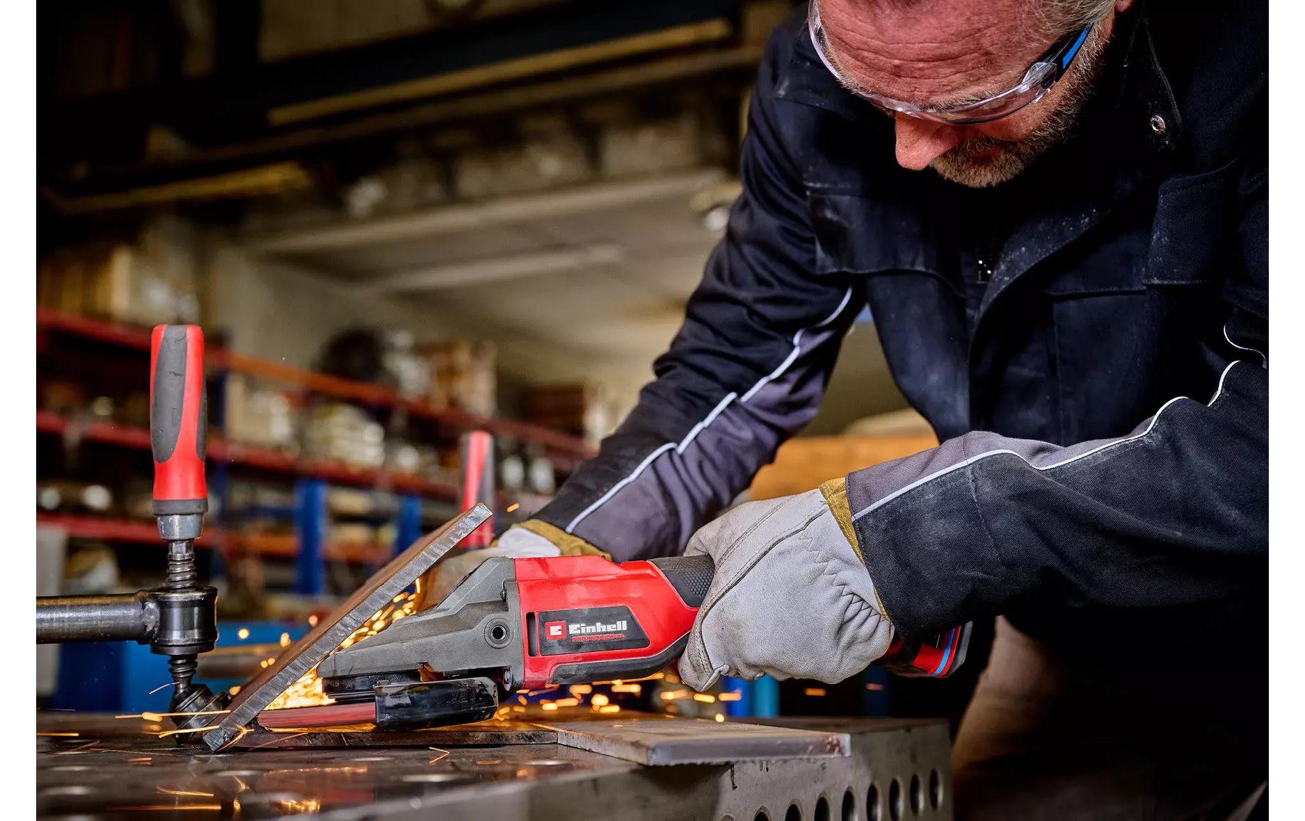 Einhell Professional Winkelschleifer TP-AG 18/125 F Li BL – Solo