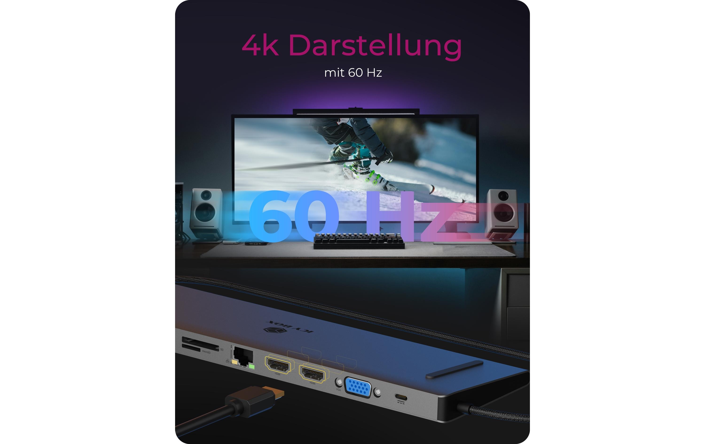 ICY BOX Dockingstation IB-DK2106a-CPD