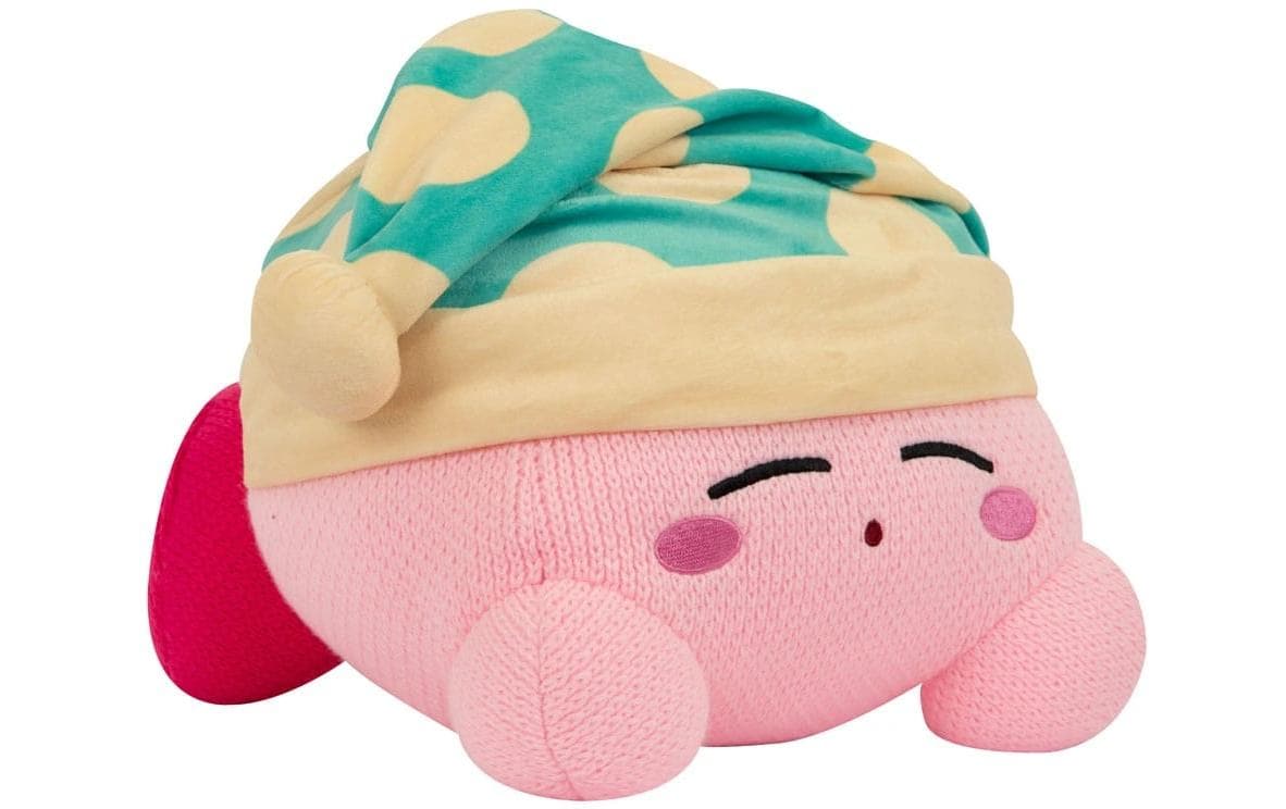 Tomy Plüsch Nuiguru-Knit Kirby Schlafend Tomy Plüsch Nuiguru-Knit Kirby Schlafend