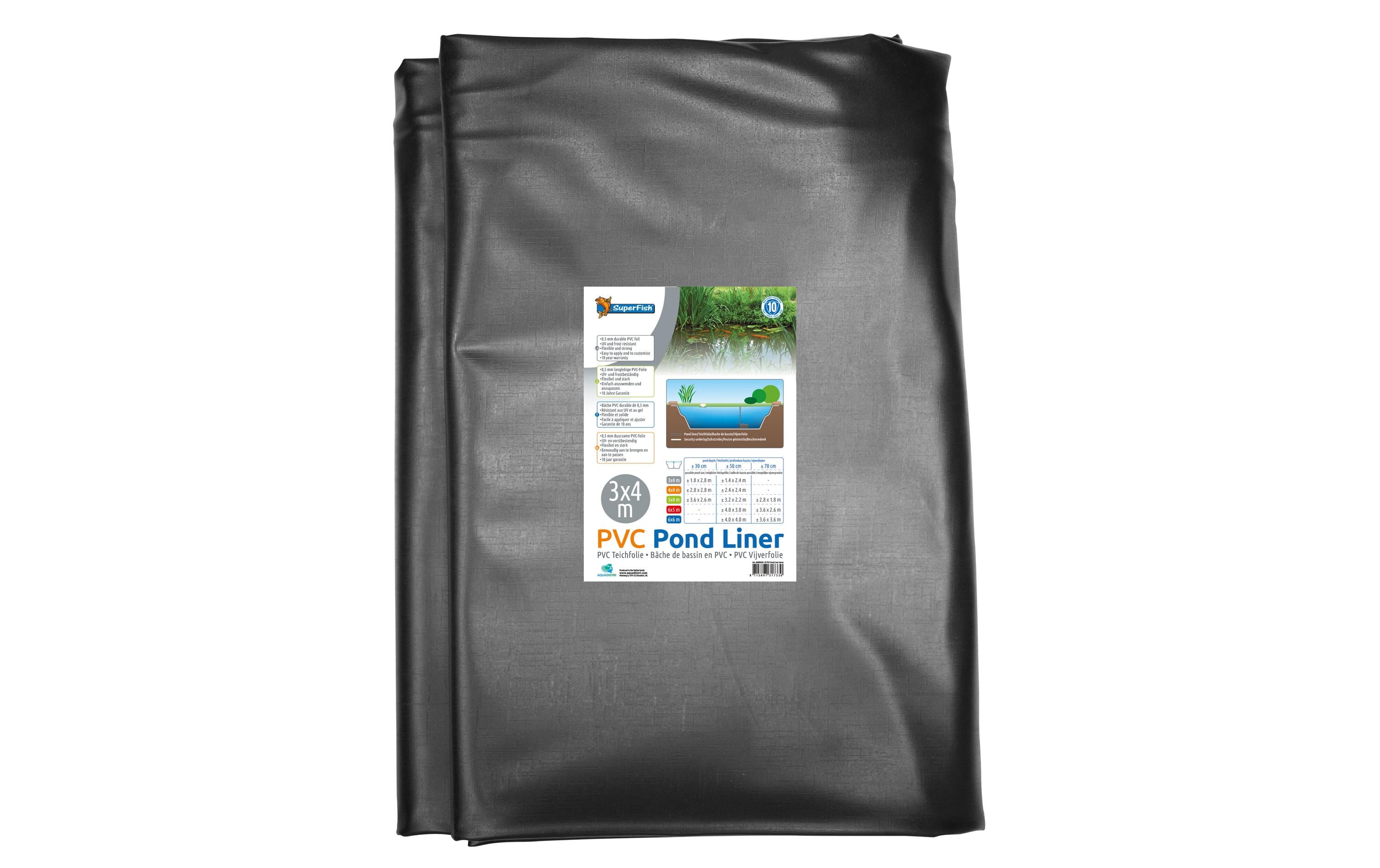 SuperFish Teichfolie 3 x 4 m