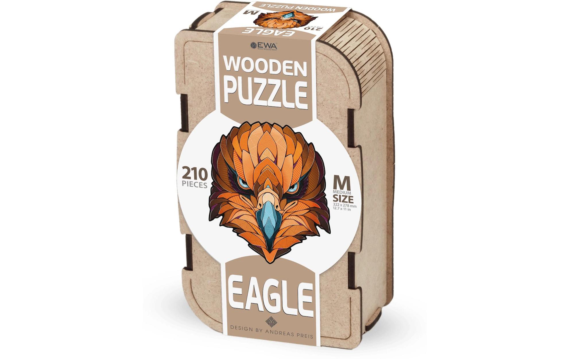 Eco Wood Art Holz-Puzzle Adler 210 Teile