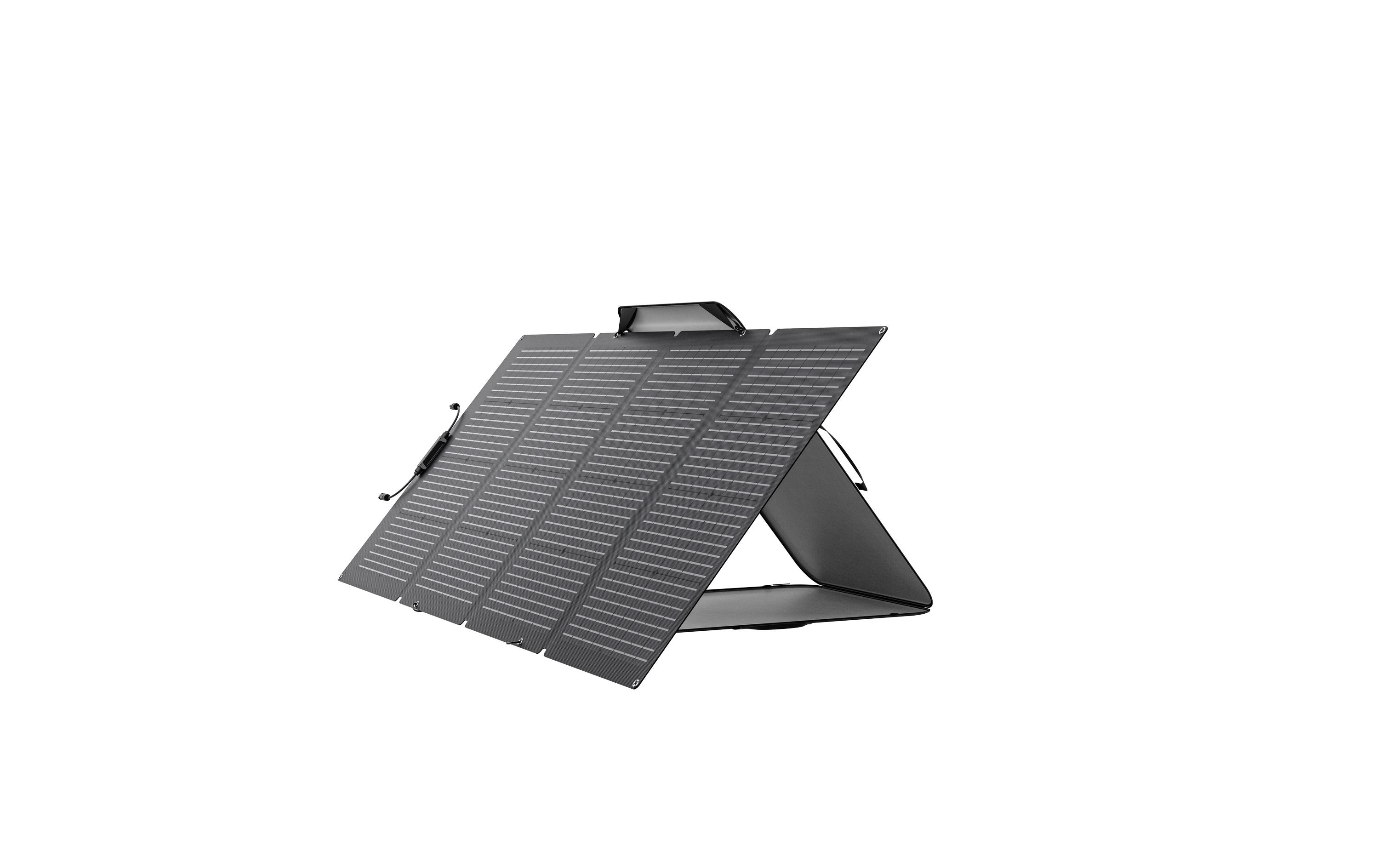 EcoFlow Solarmodul faltbar, MC4, Schwarz 220 W