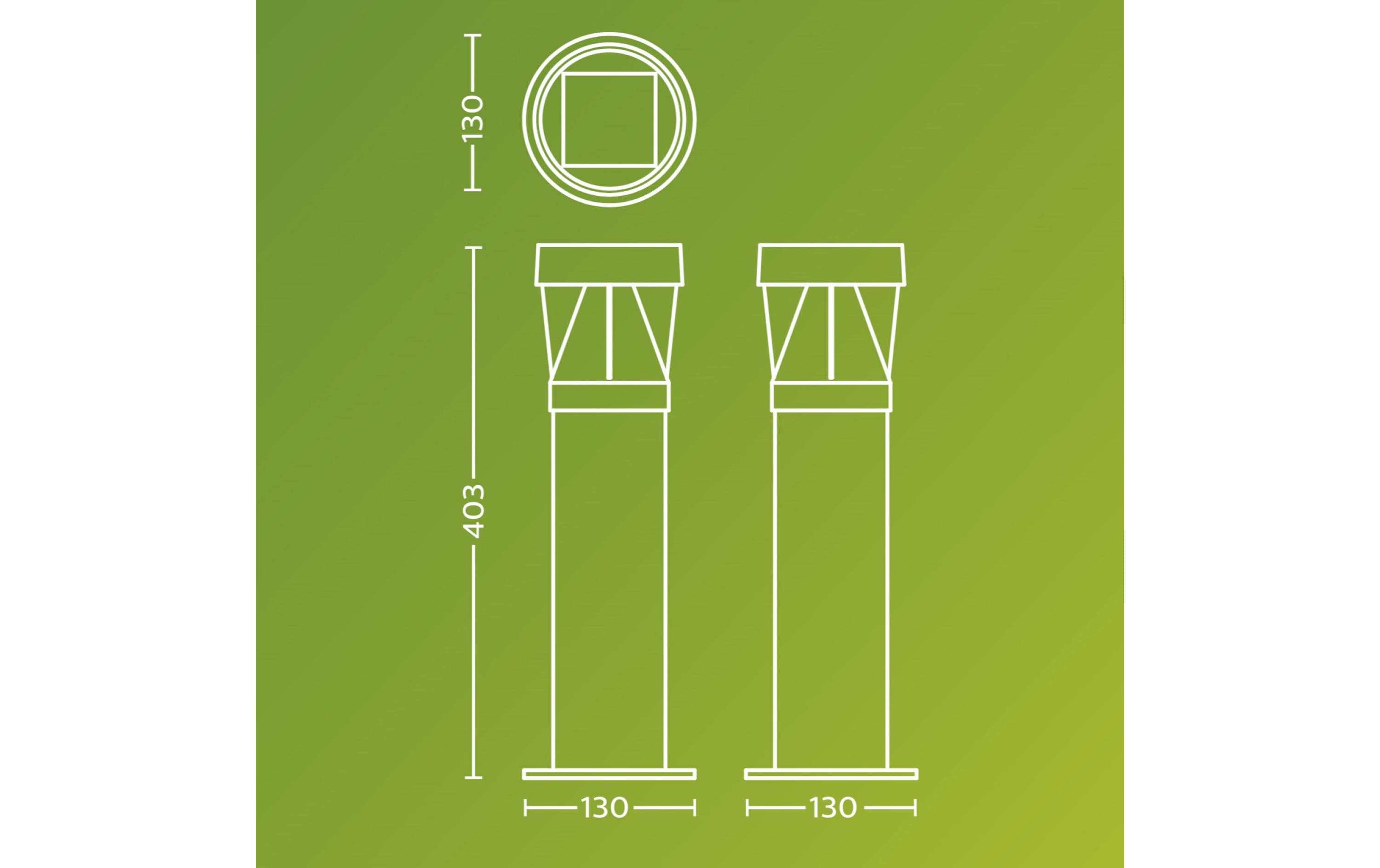 Philips Avery Sockel Solar 1.8W 2700K