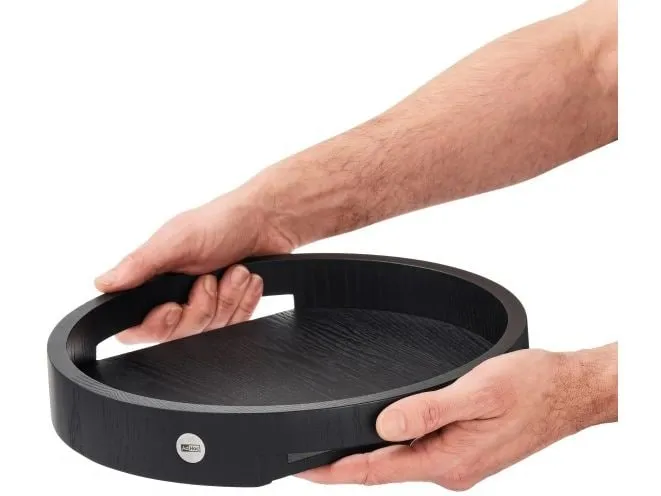 AdHoc Serviertablett Aura Braun