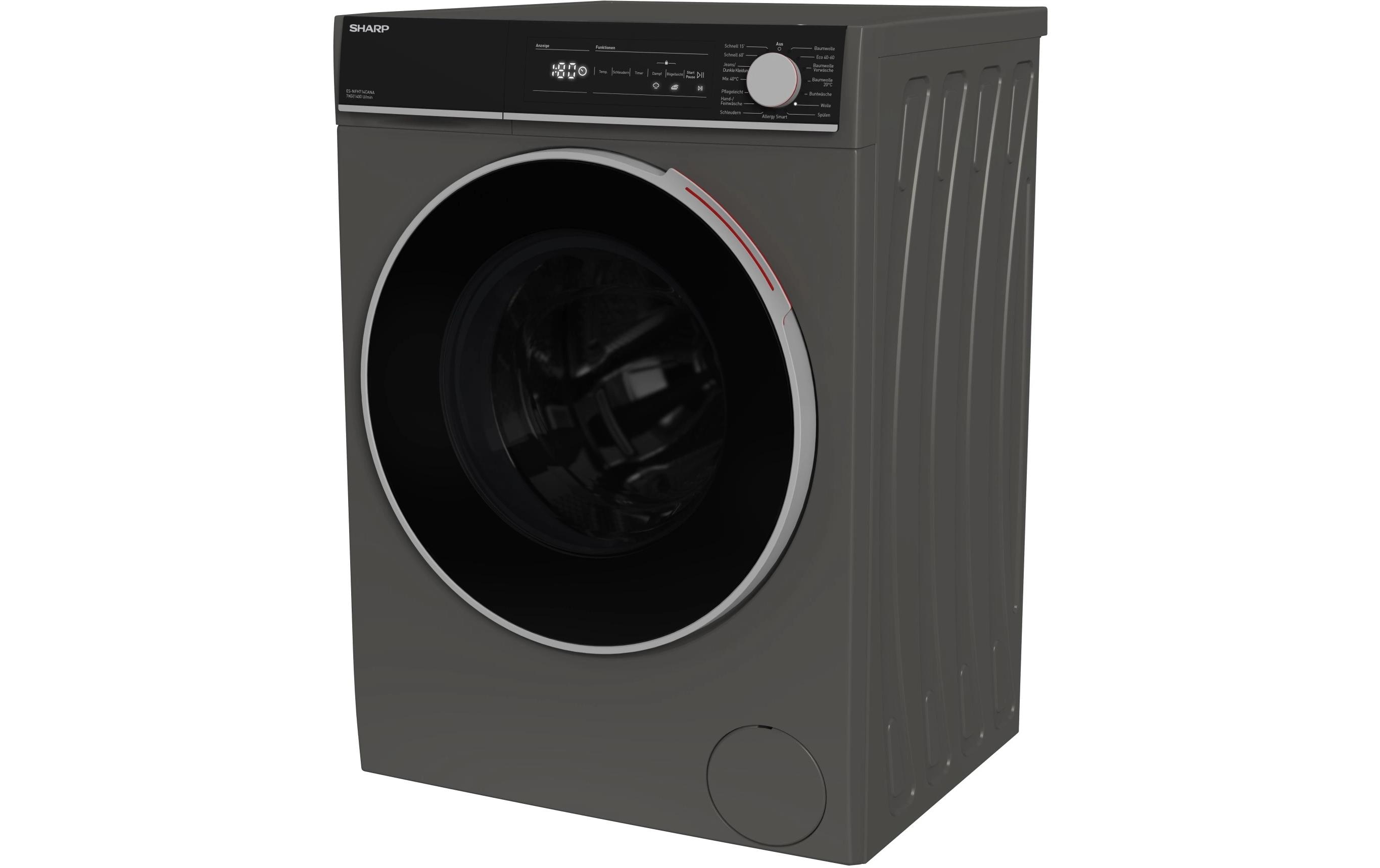 Sharp Waschmaschine ES-NFH714CANA-DE Links