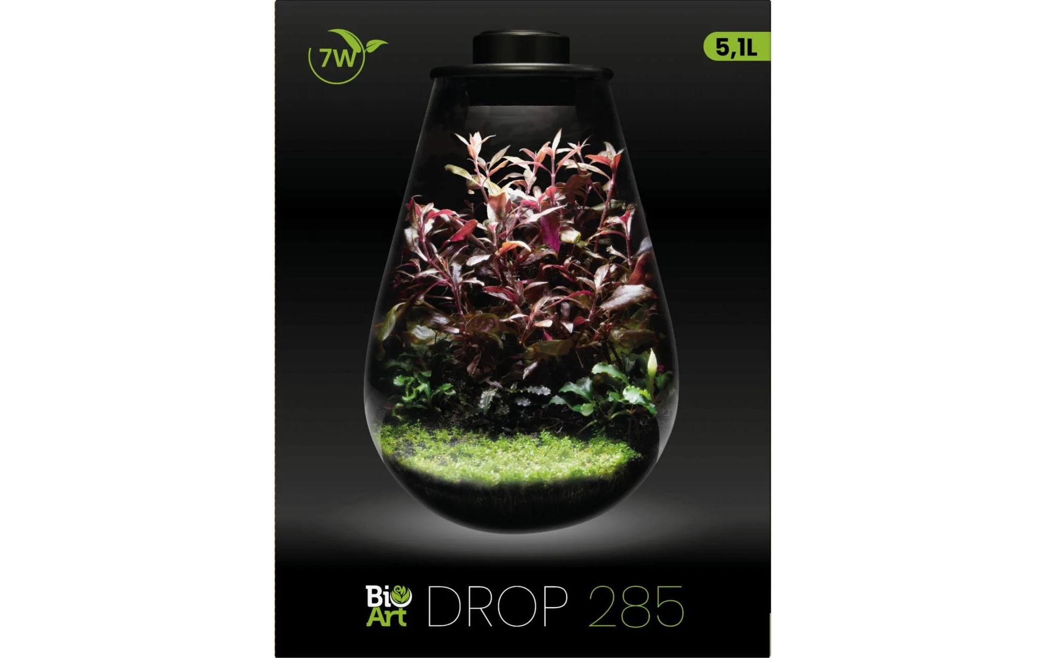 Bio Art Pflanzengefäss Drop 285 Schwarz