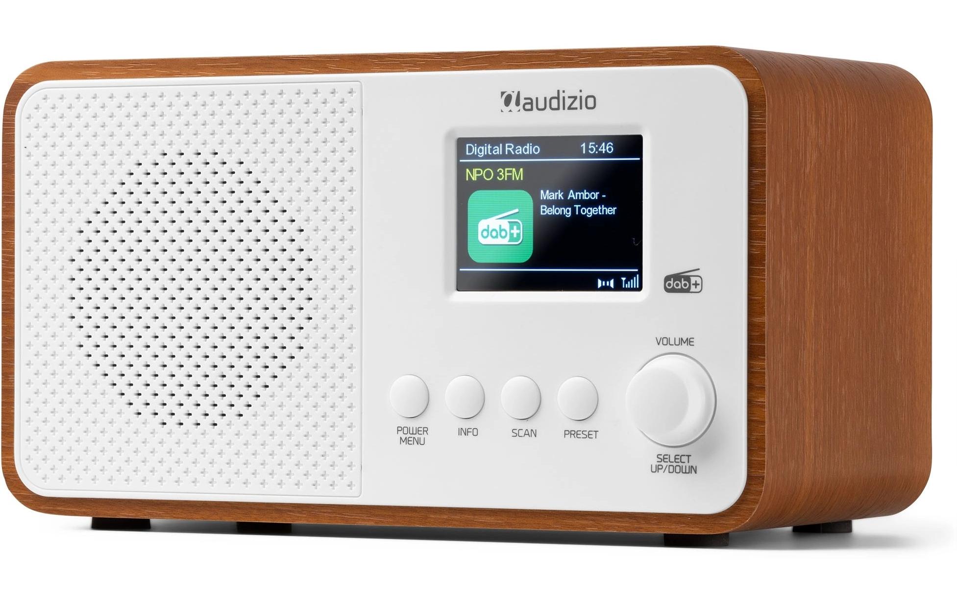 Audizio DAB+ Radio Avio Weiss