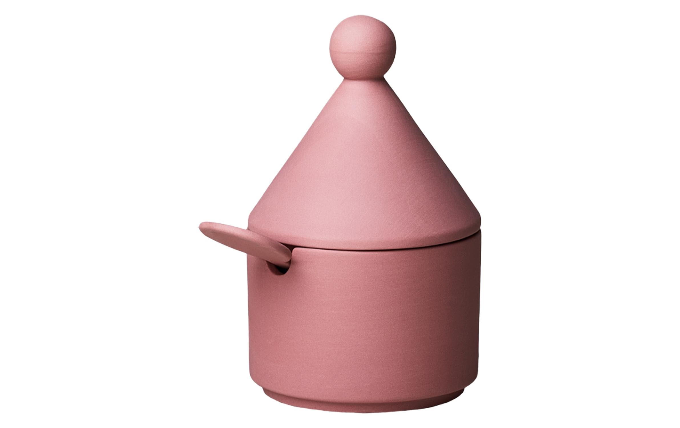 Chic Mic Zuckerdose mit Deckel und Löffel Good Mood Berry