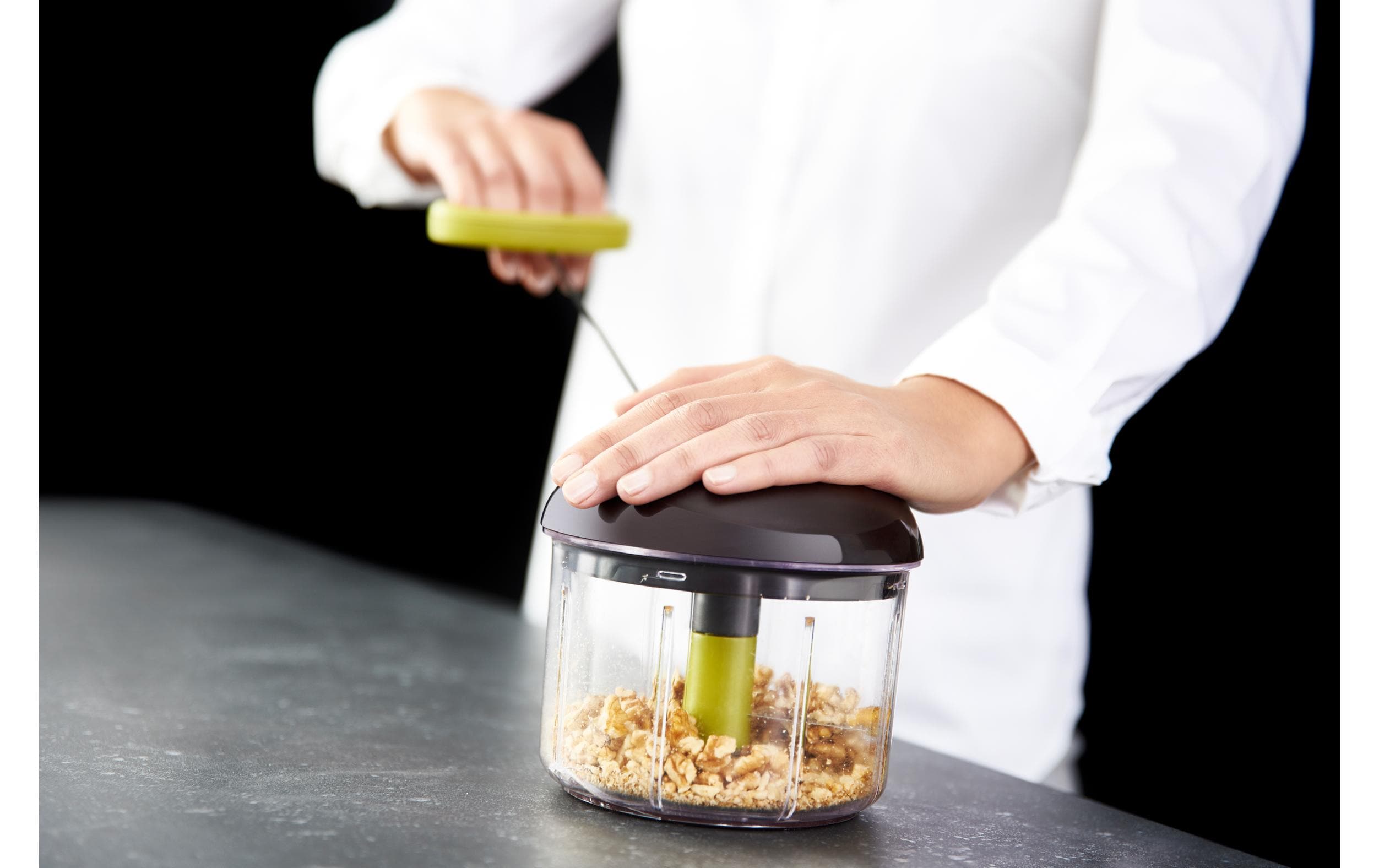 Tefal Hacker Ingenio mit 4 Einsätzen Schwarz