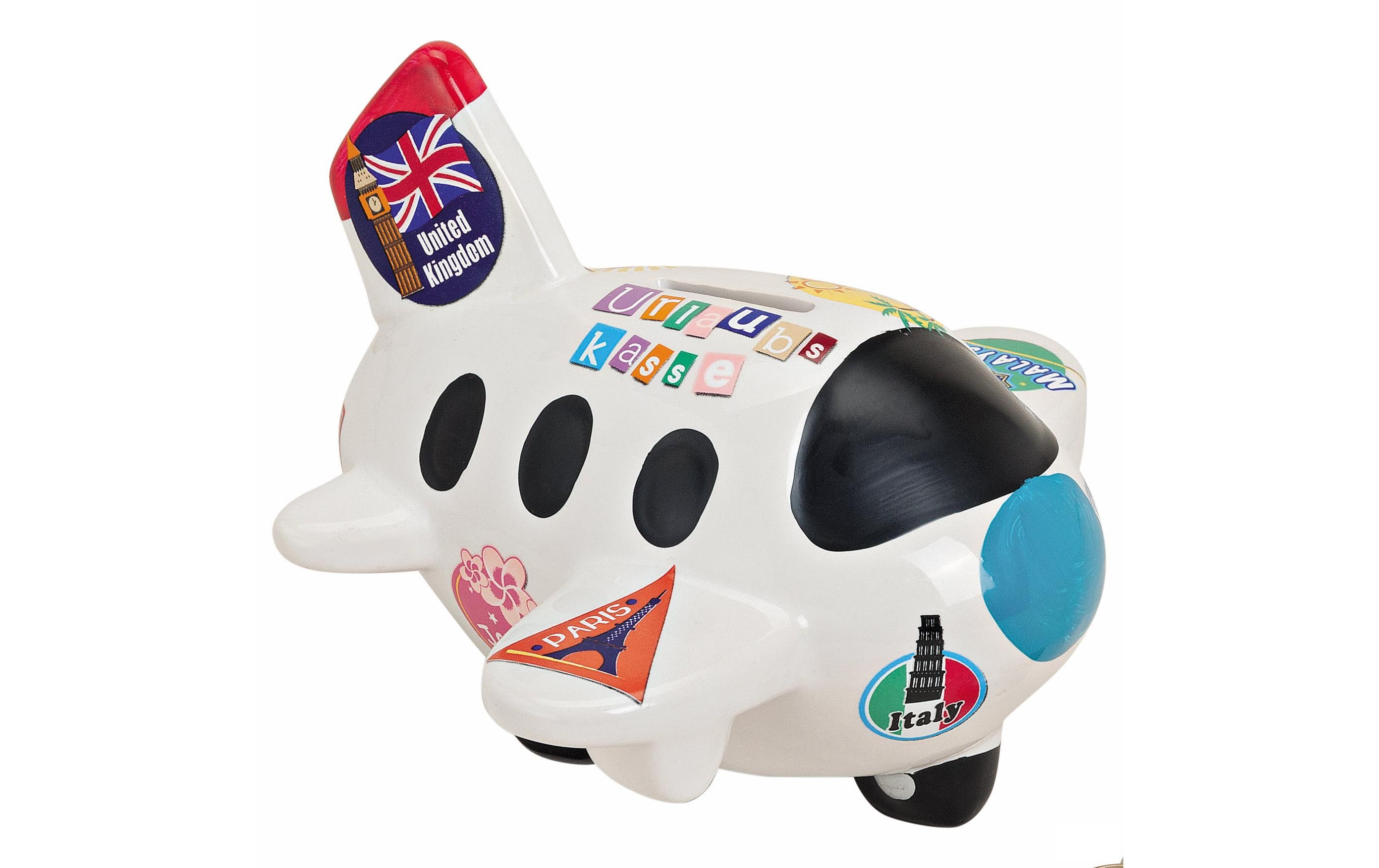 G. Wurm Spardose Flugzeug 17 x 16 x 14 cm G. Wurm Spardose Flugzeug 17 x 16 x 14 cm