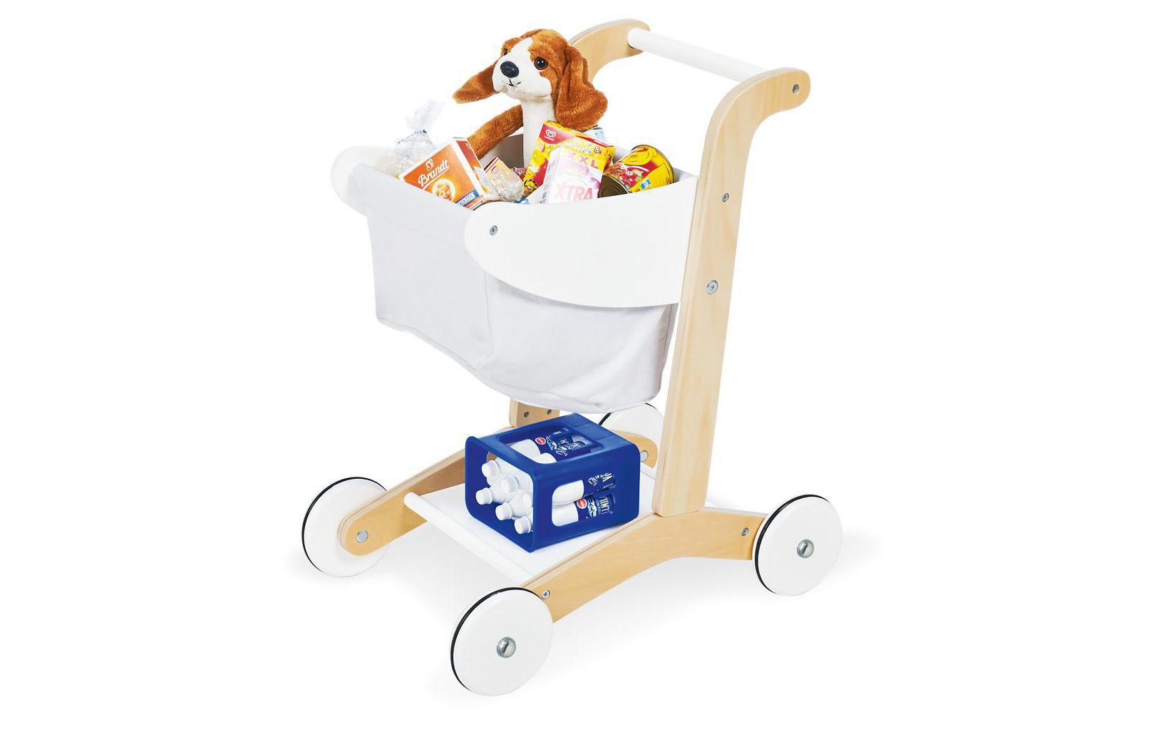 Pinolino Kaufladen Einkaufswagen Erna, weiss Pinolino Kaufladen Einkaufswagen Erna, weiss