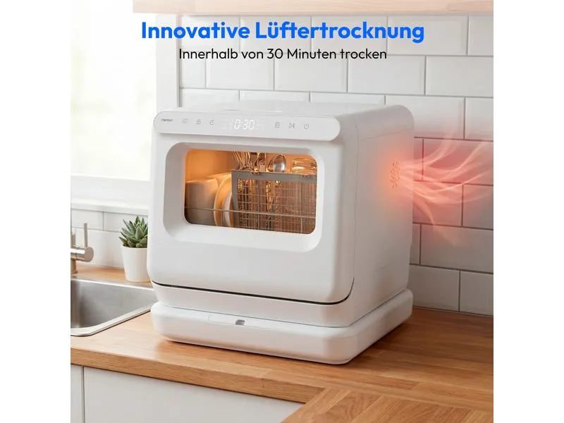 Medion LIFE Mini-Geschirrspüler DWT30 Weiss