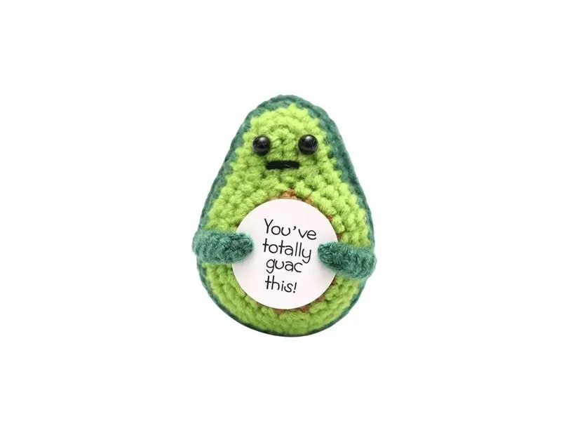 I AM CREATIVE Glücksbringer Positiv Avocado