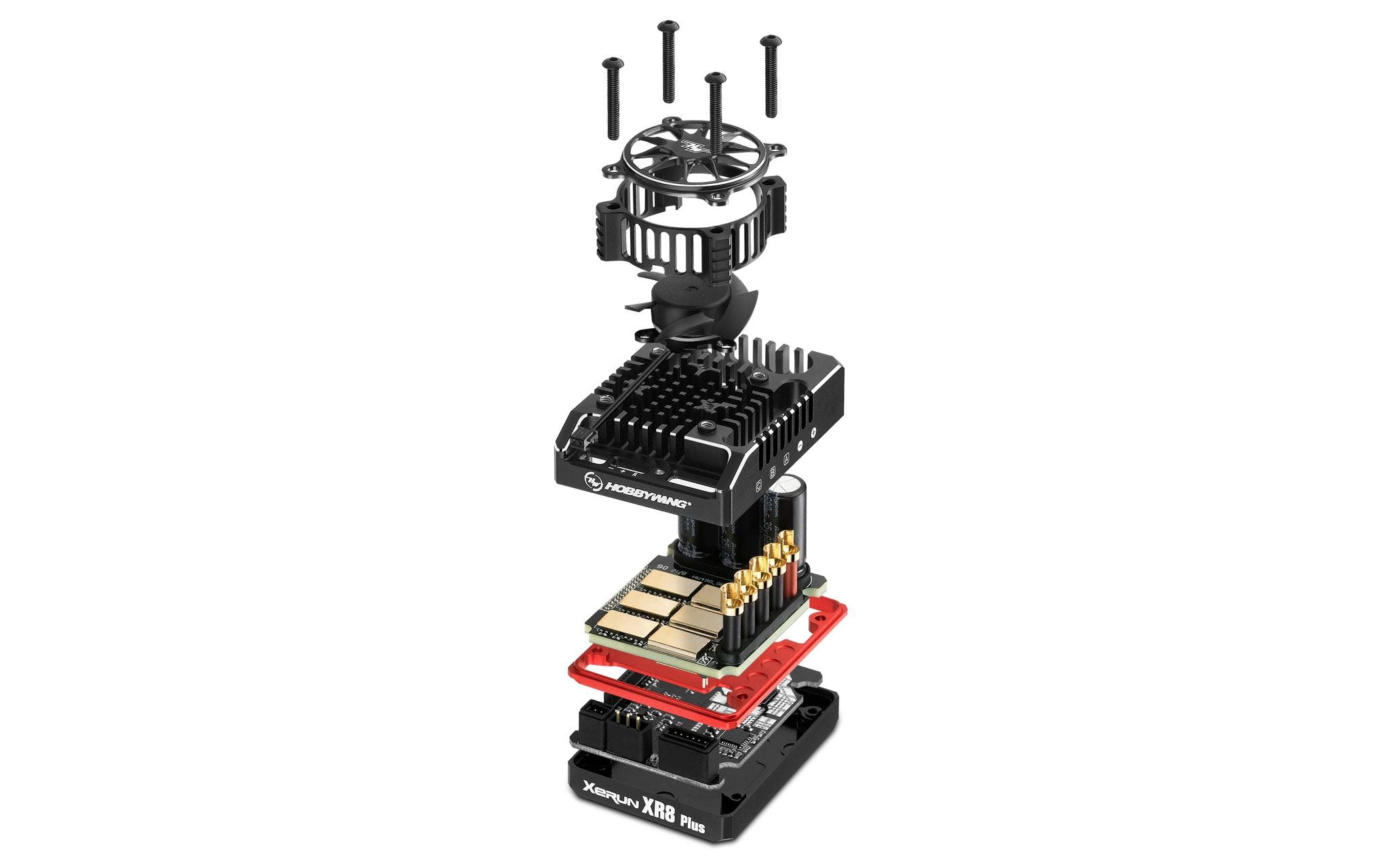 Hobbywing Brushless Regler Xerun XR8 Plus G2S 200A, 2-6S