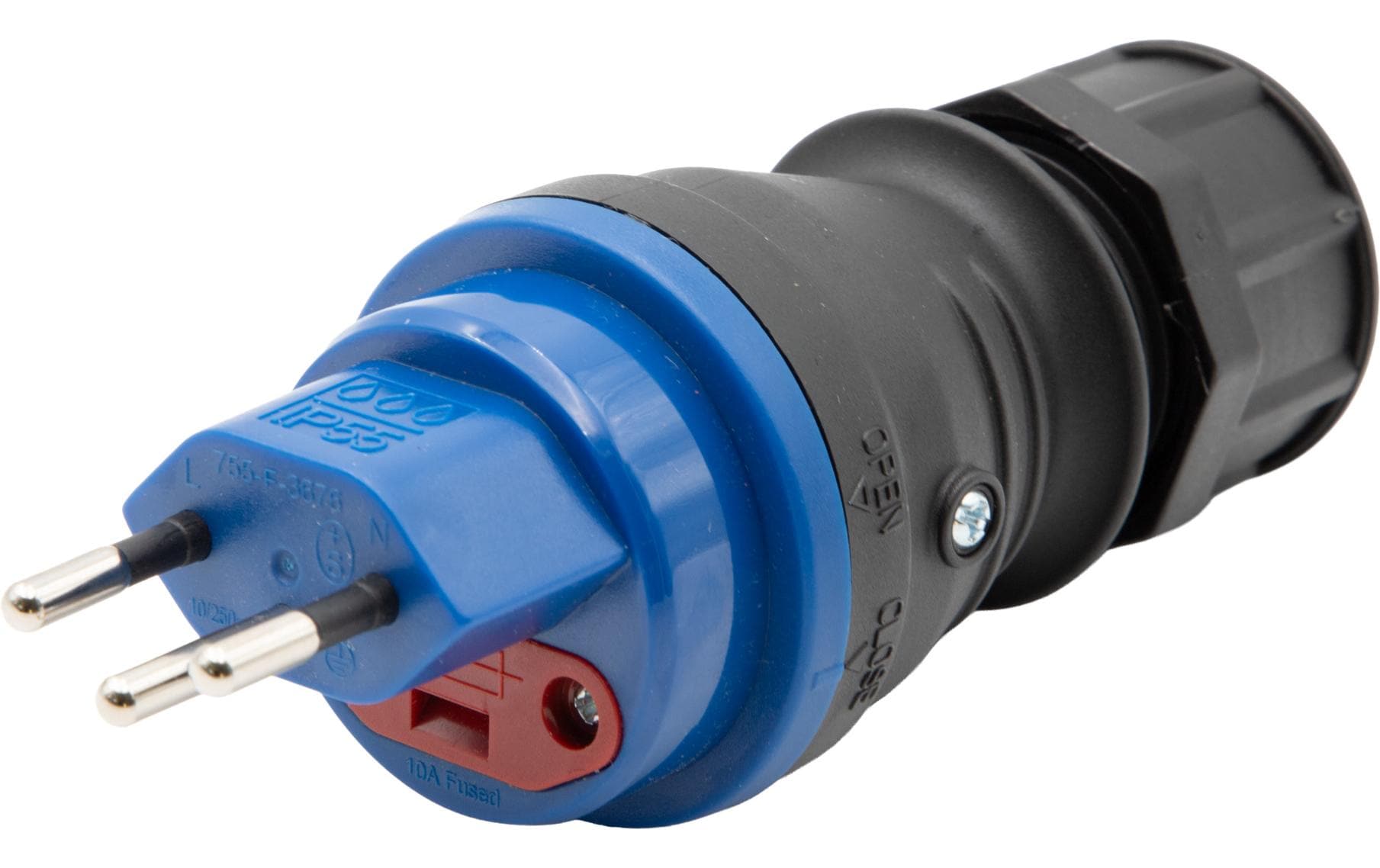 Brennenstuhl Stecker T13/3 Feinsicherung 10A, IP55