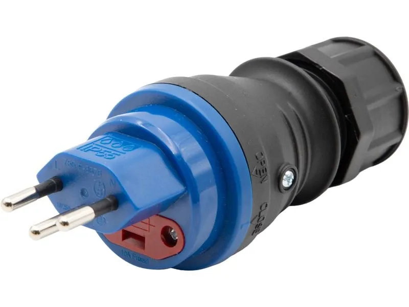 Brennenstuhl Stecker T13/3 Feinsicherung 10A, IP55 Brennenstuhl Stecker T13/3 Feinsicherung 10A, IP55