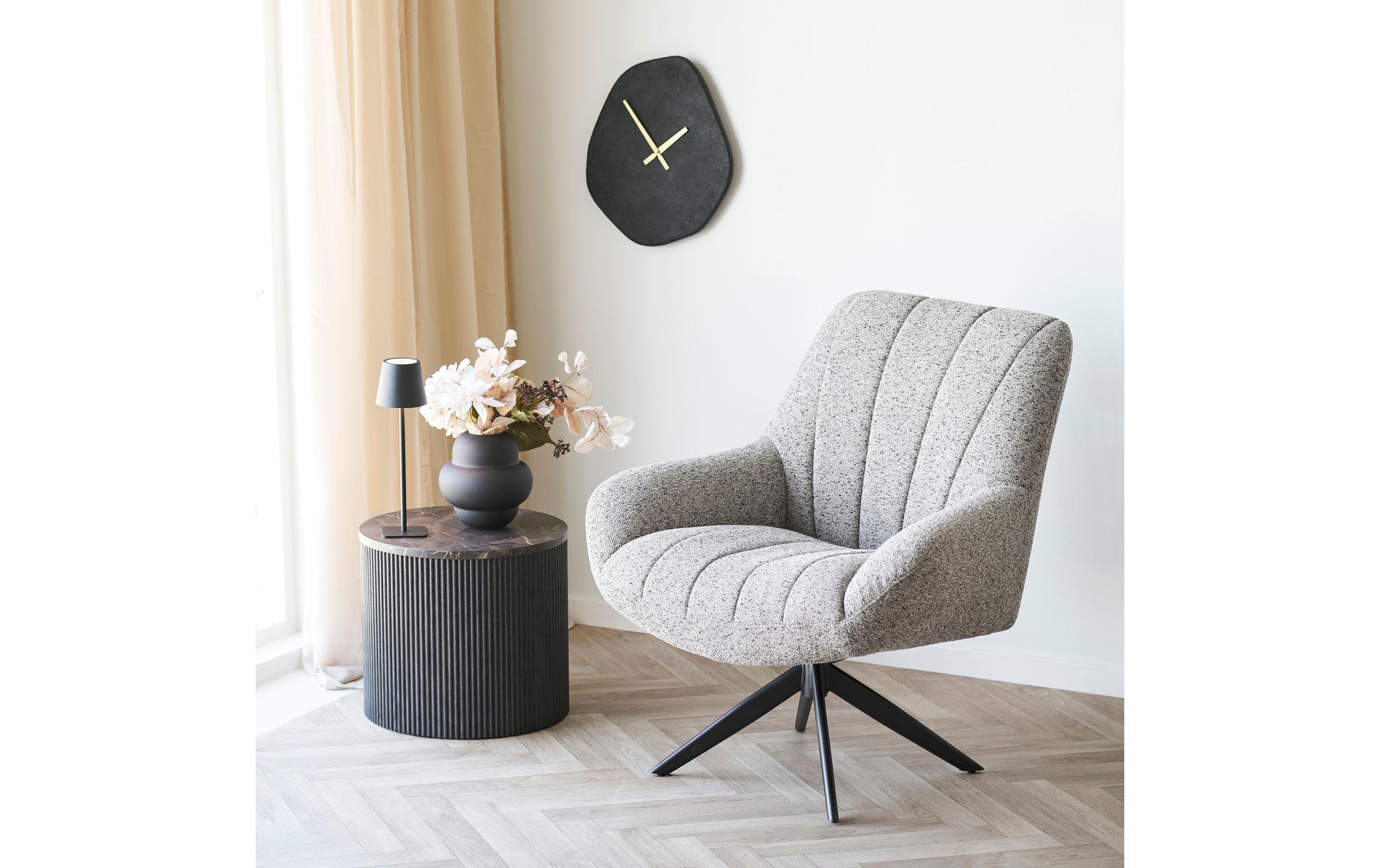 House Nordic Wanduhr Vienna Schwarz