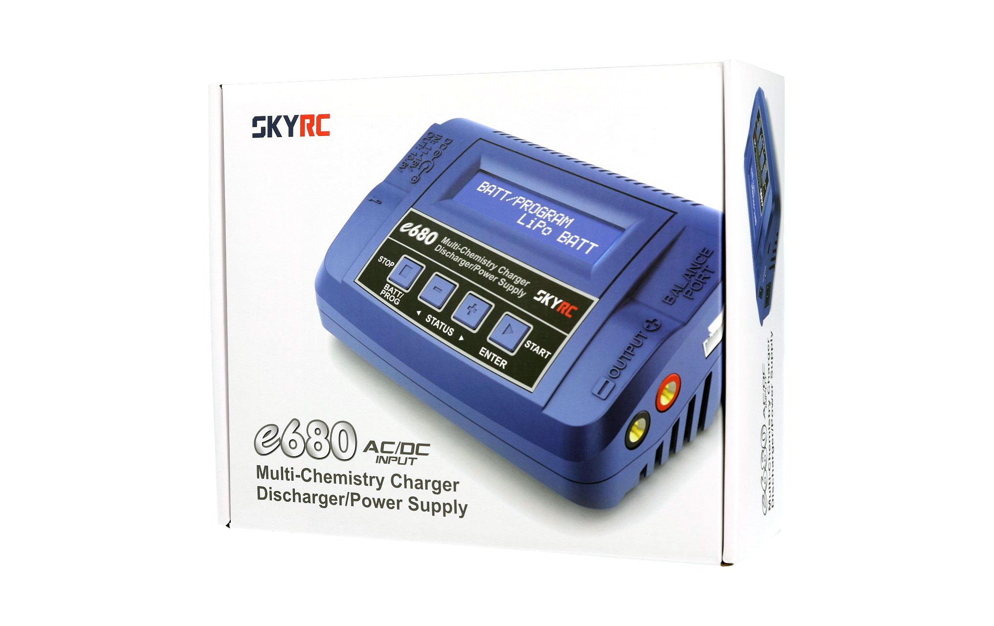 SKYRC Ladegerät e680, AC/DC, 80W, 1-6S