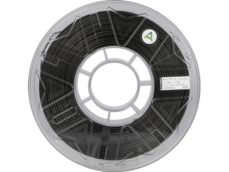Creality Filament Hyper PETG-CF Grau 1.75 mm 1 kg Creality Filament Hyper PETG-CF Grau 1.75 mm 1 kg
