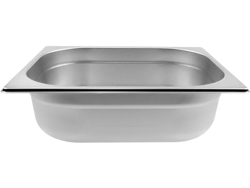 INOX Garbehälter GN 1/2 100 mm INOX Garbehälter GN 1/2 100 mm