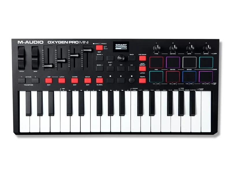 M-Audio Keyboard Controller Oxygen Pro Mini M-Audio Keyboard Controller Oxygen Pro Mini