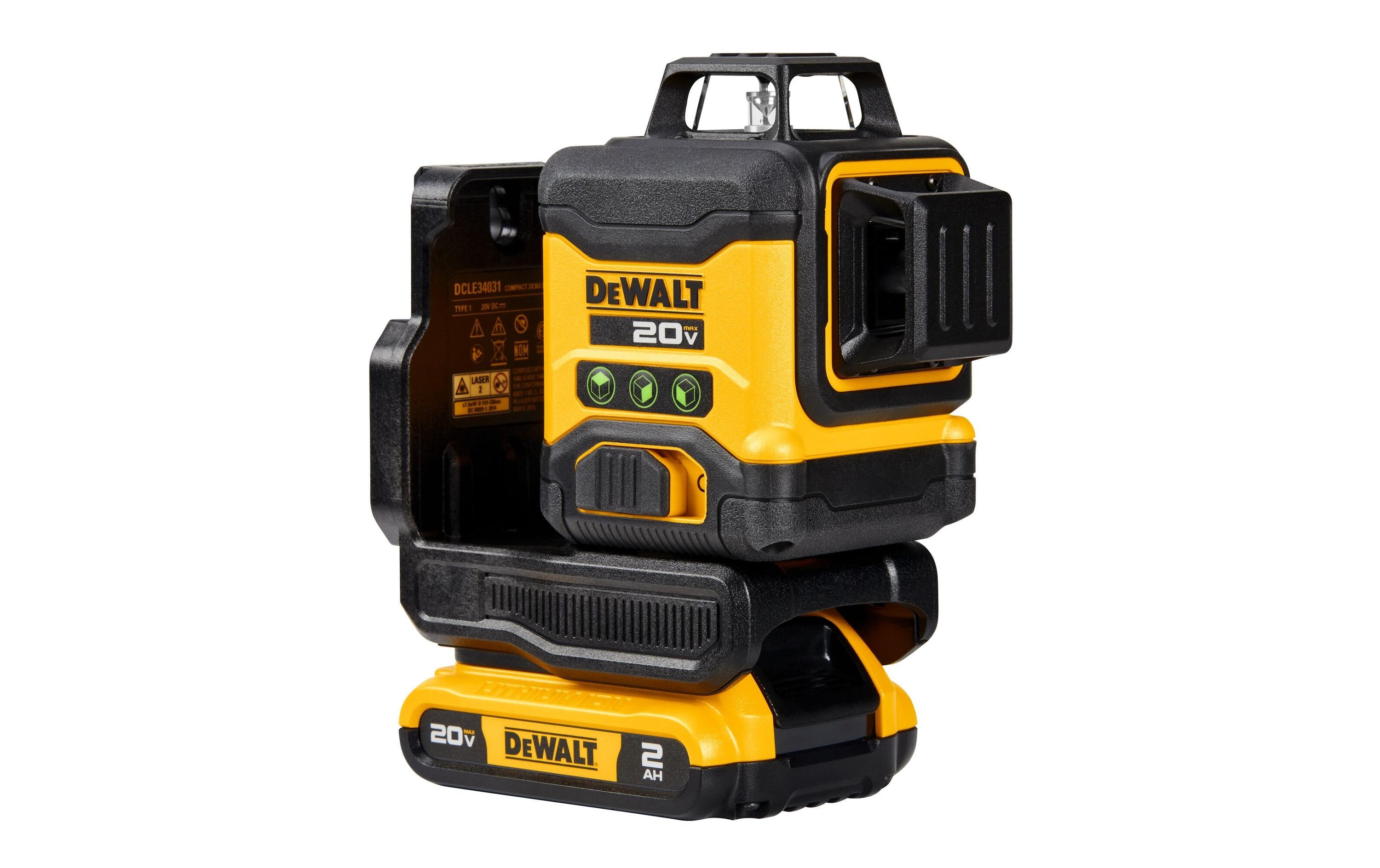DeWalt Akku-Linienlaser 18 V, 3x 360 °, 40 m DeWalt Akku-Linienlaser 18 V, 3x 360 °, 40 m