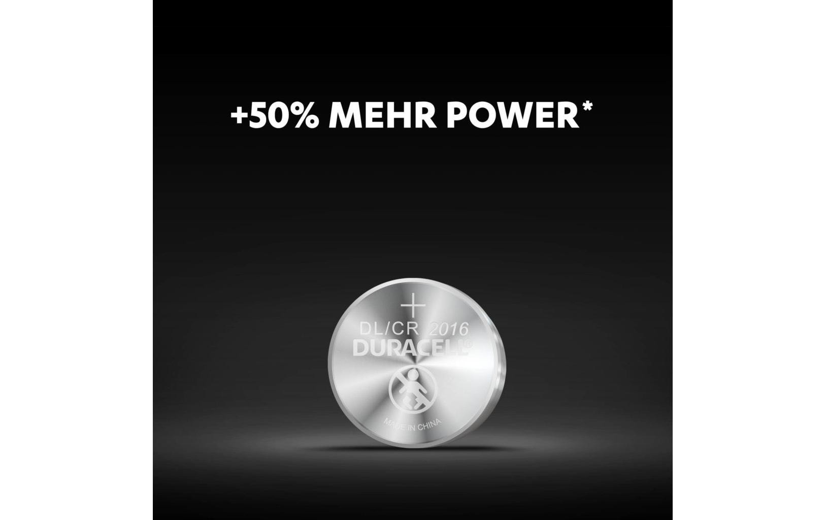 Duracell Knopfzelle Lithium CR2016 2 Stück Duracell Knopfzelle Lithium CR2016 2 Stück