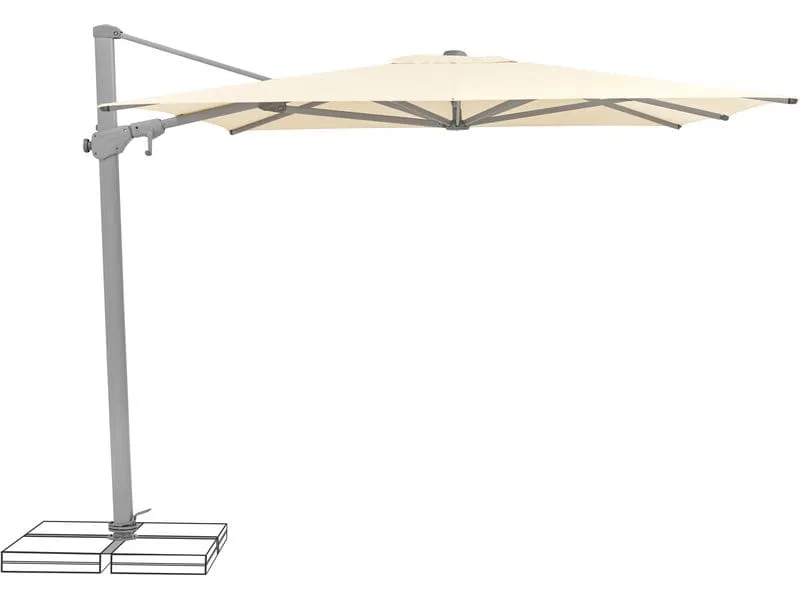 Suncomfort by Glatz Sonnenschirm Varioflex Ecru Suncomfort by Glatz Sonnenschirm Varioflex Ecru