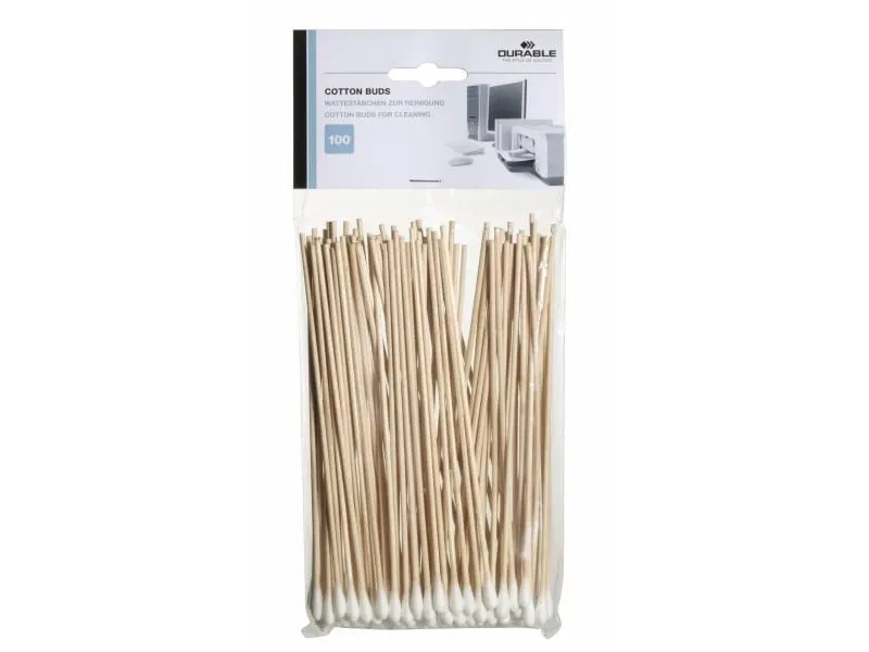 DURABLE Reinigungsset Cotton Buds 100 Stück DURABLE Reinigungsset Cotton Buds 100 Stück