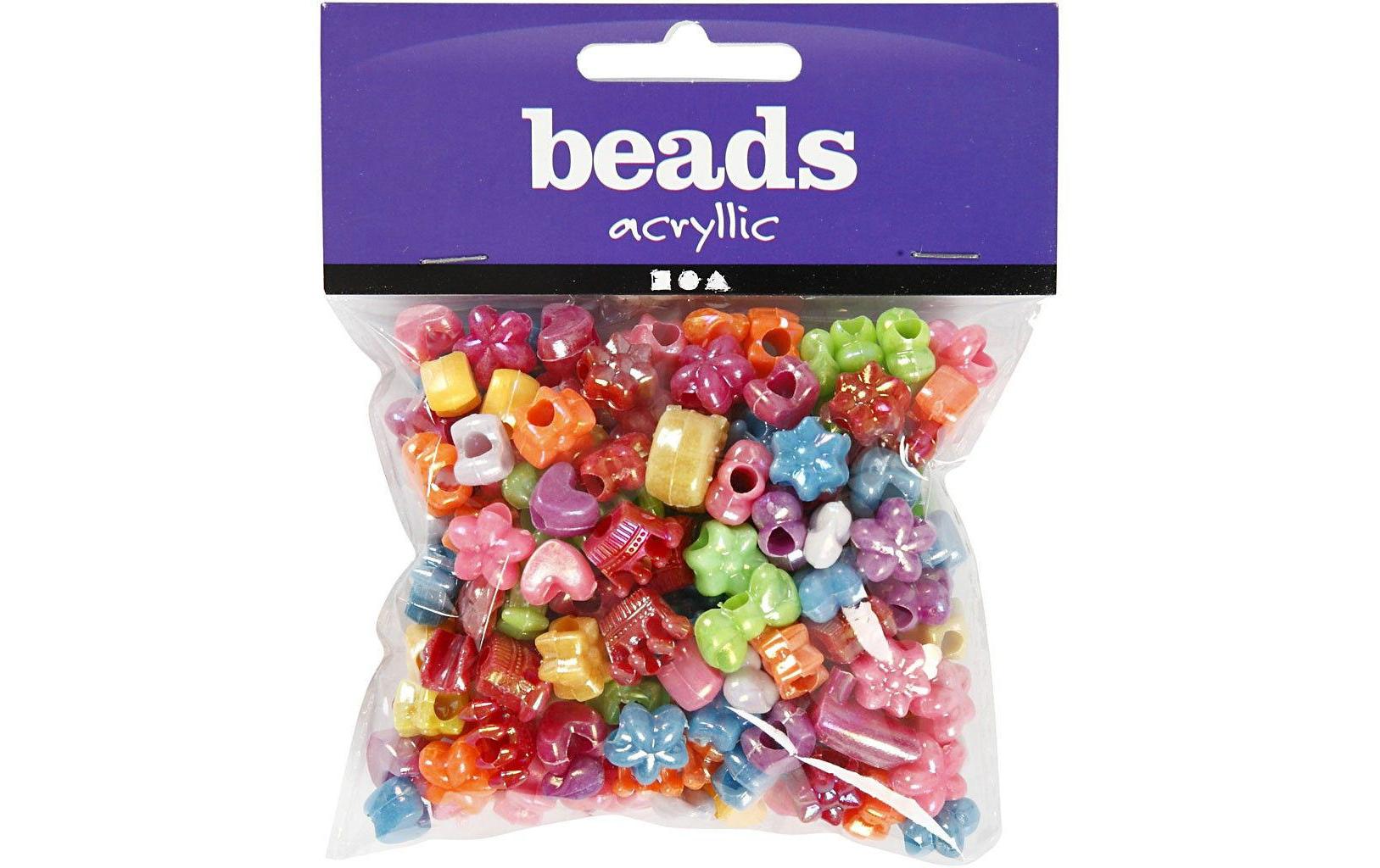 Creativ Company Kunststoffperlen 10 mm Diverse Formen Creativ Company Kunststoffperlen 10 mm Diverse Formen