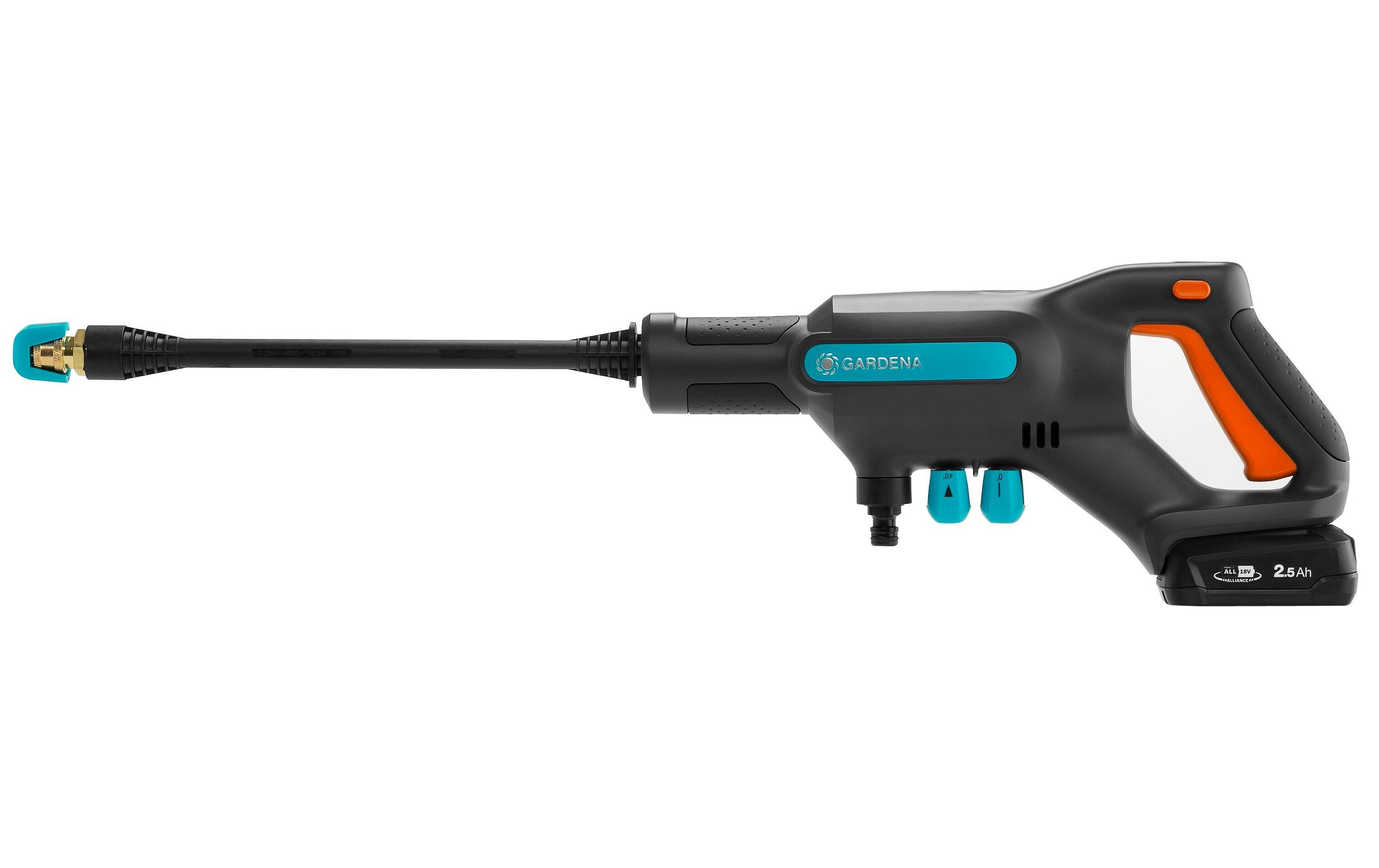 GARDENA Akku-Mitteldruckreiniger AquaClean 24/18 V P4A Set