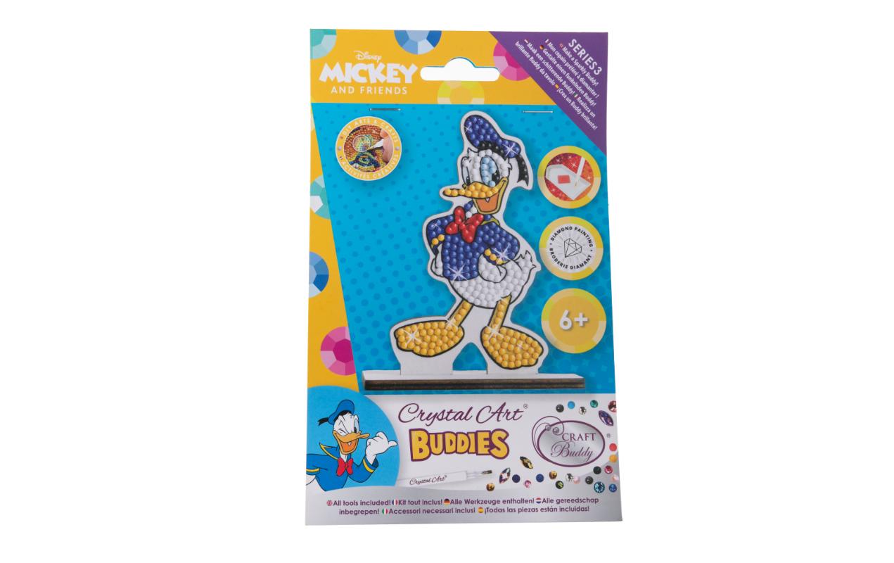 CRAFT Buddy Bastelset Crystal Art Buddies Donald Duck