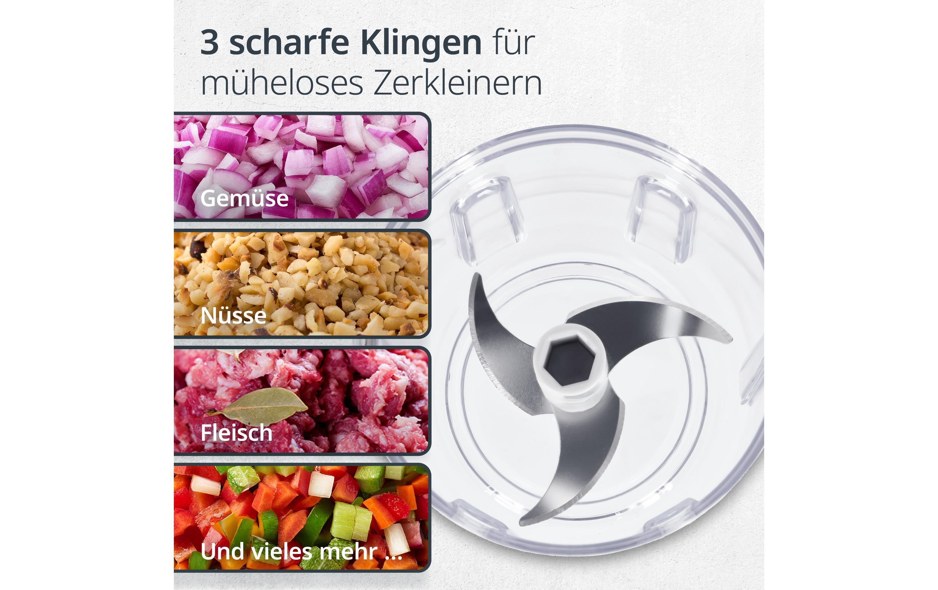 ADE Zerkleinerer Elektrisch KG2426-1 1500 mAh 0.15 l