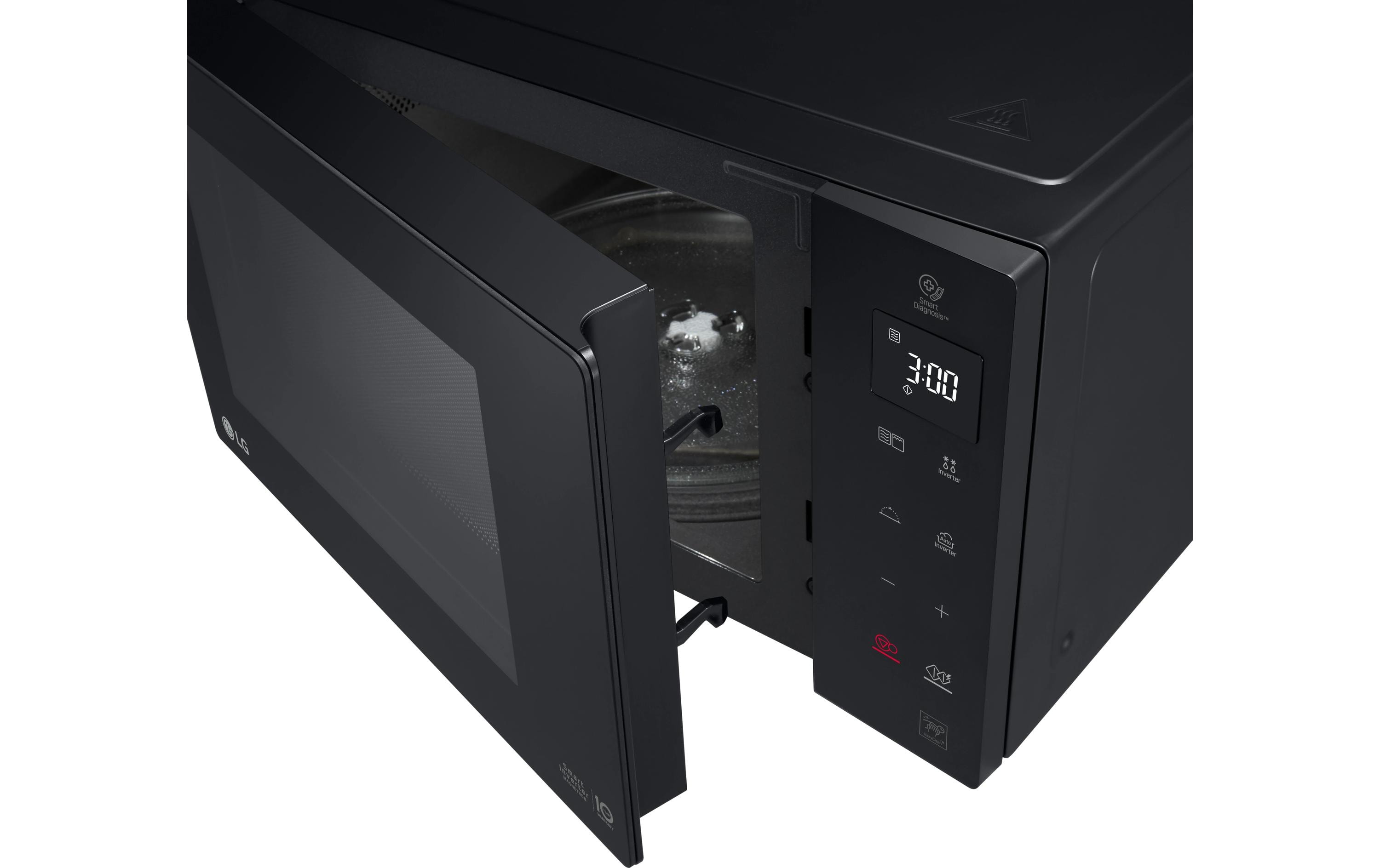 LG Mikrowelle mit Grill Schwarz