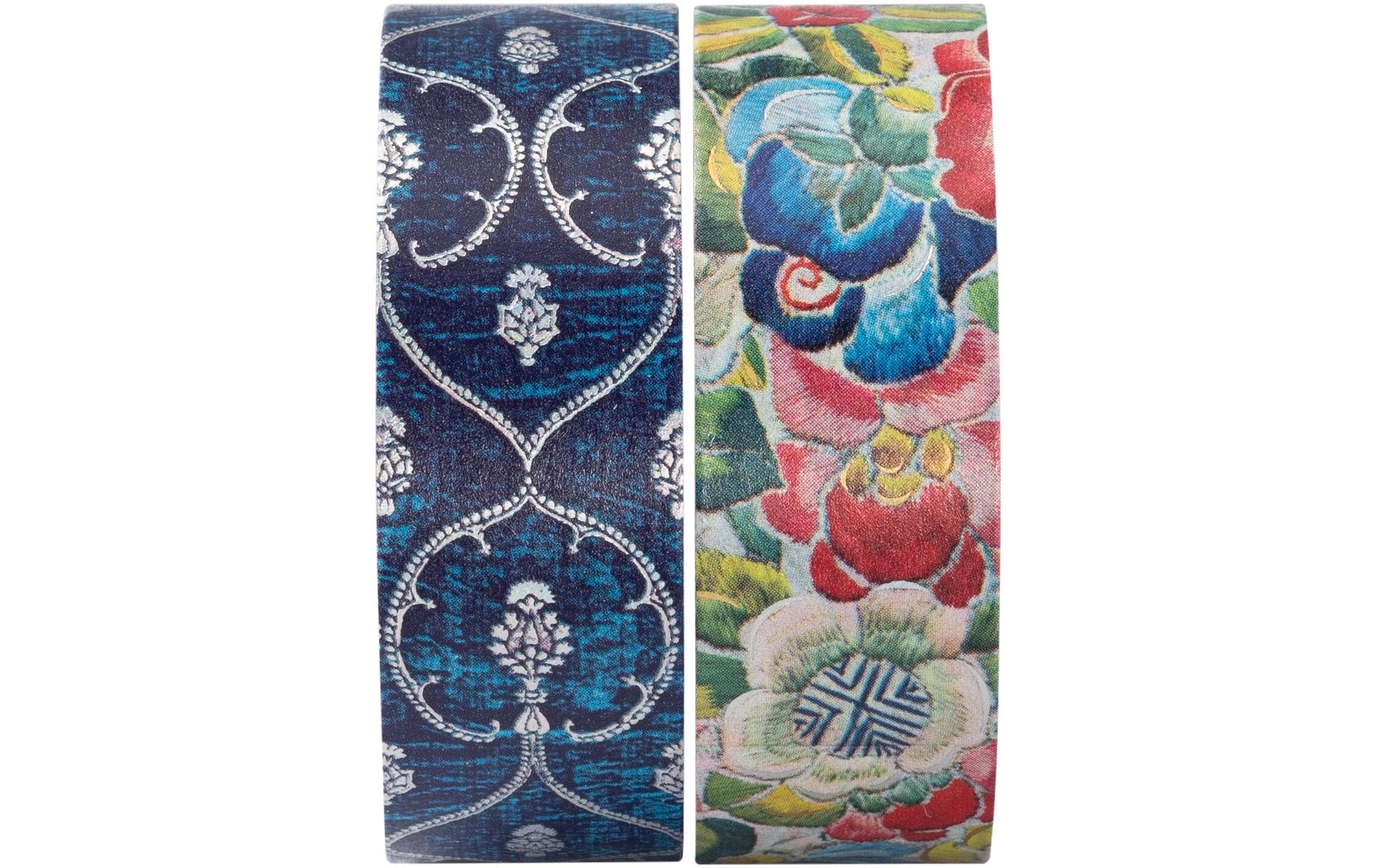 Paperblanks Deko-Klebeband Washi Tape 2 Stk. Samtblau/Birnengarten Paperblanks Deko-Klebeband Washi Tape 2 Stk. Samtblau/Birnengarten