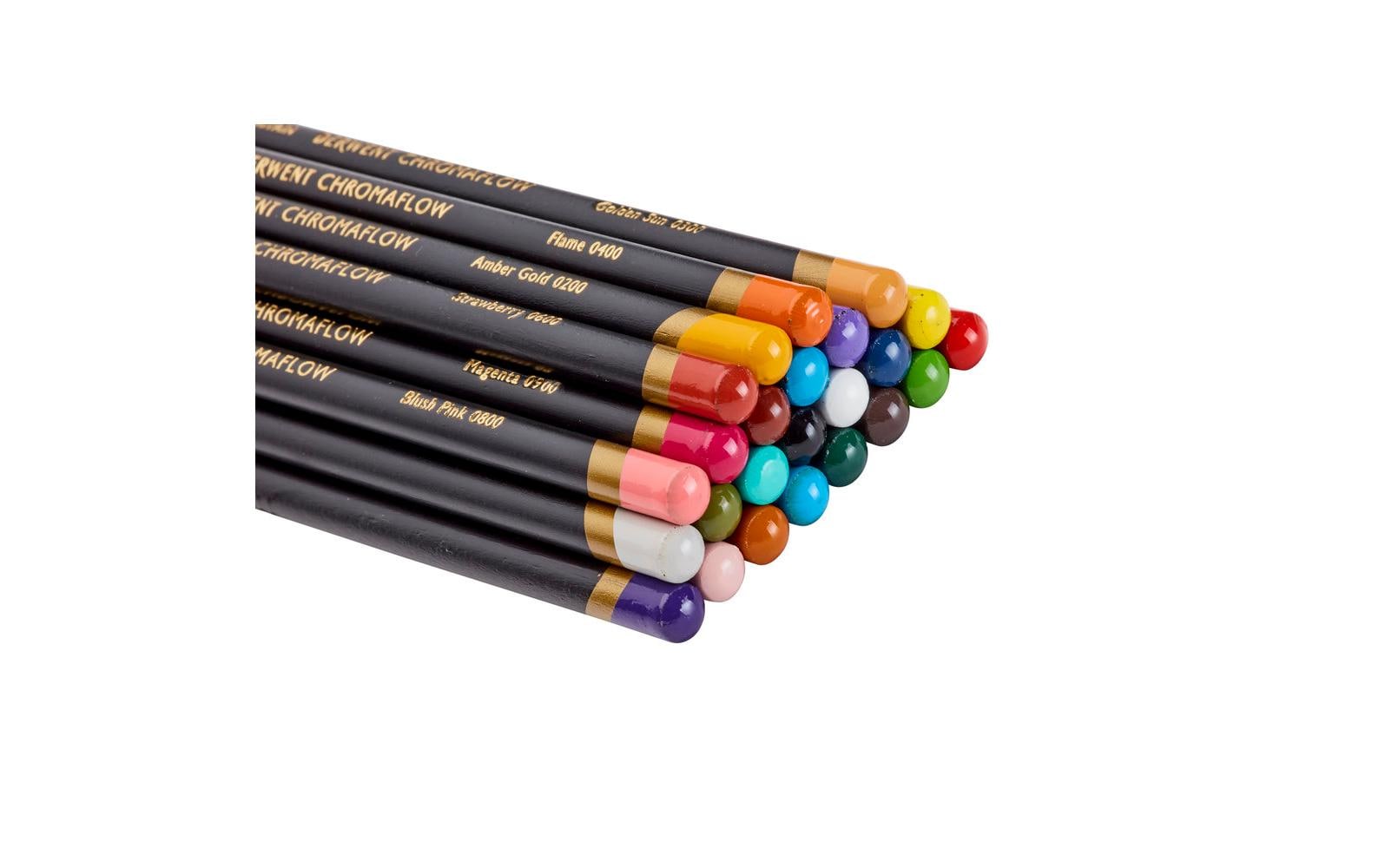 Derwent Chromaflow Buntstifte, mehrfarbig, 24-teilig